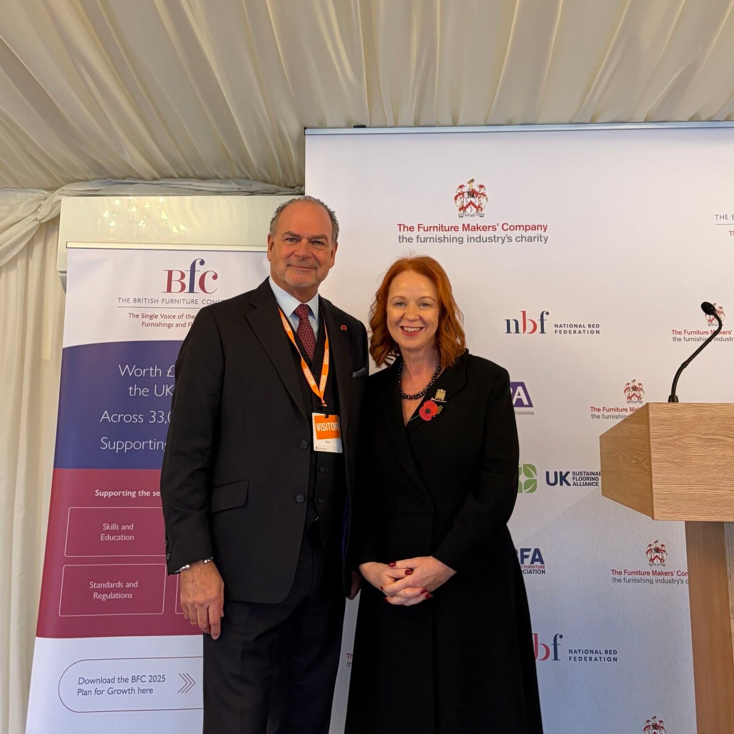 This week, I attended a reception hosted by the Furniture Industry Confederation, where I spoke to key industry figures, and raised concerns shared by Bradford South constituents and businesses about the challenges posed by low-cost imports and the importance of protecting British craftsmanship in the UK’s furniture industry🪑