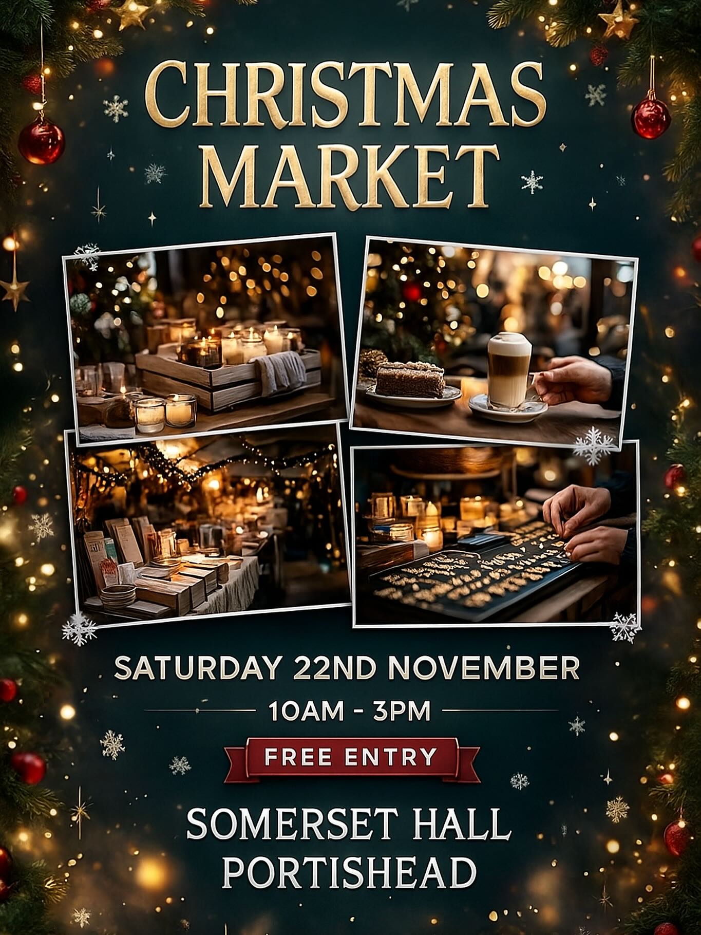 Please join us on Saturday for our first festive market of the year.
After pop over the road to The Beacon Hub for their Christmas Market too!
Combine the 2 markets and you’ll have over 40 stalls to browse 🎄