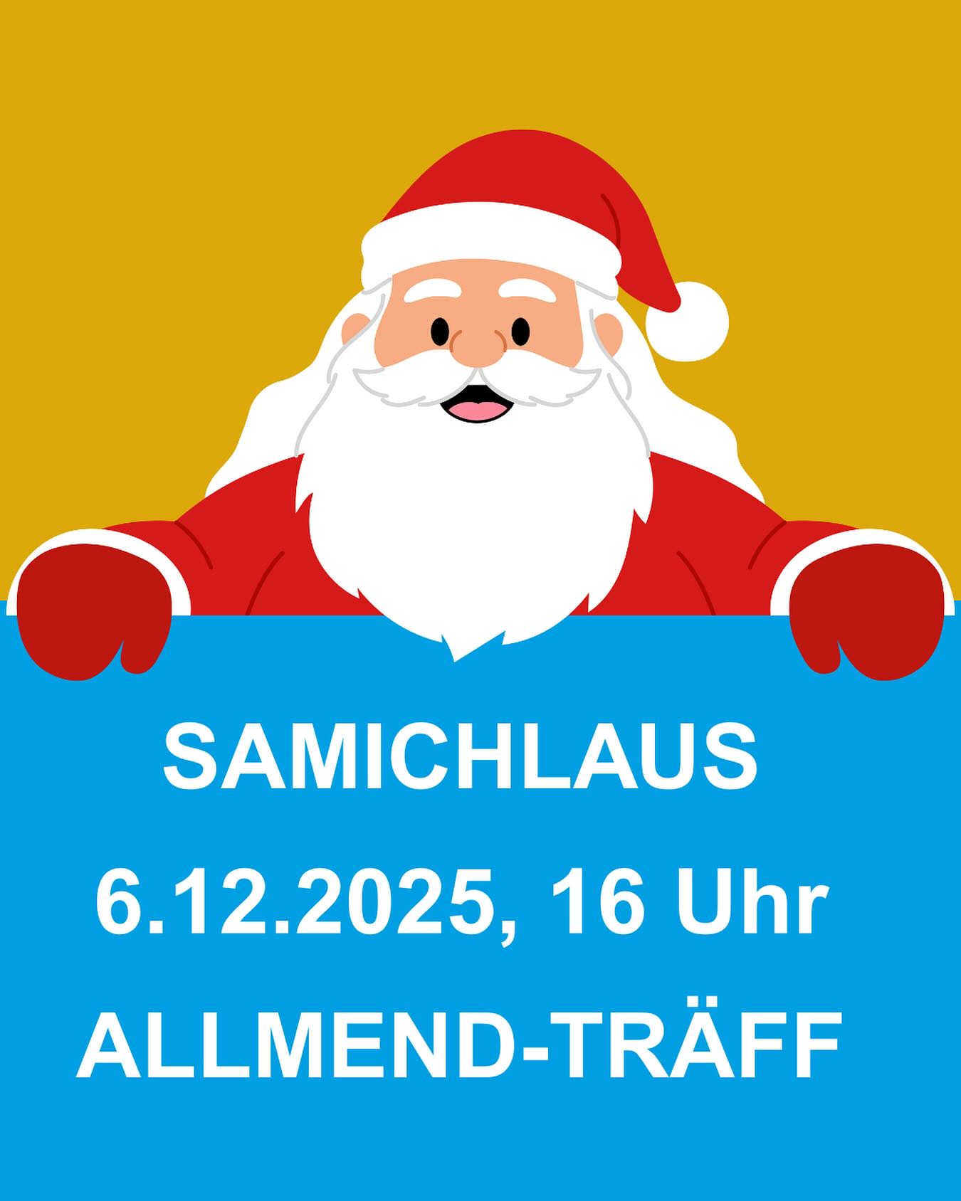 Der Samichlaus macht auch dies Jahr wieder einen stop bei uns in Uitikon!
Verbringt mit uns gerne einen gemütlichen Nachmittag mit Glühwein und Punsch, singt ein paar Weihnachtslieder mit uns um richtig in Stimmung zu kommen und freut euch mit den Kids über das kleine Geschenk dass er Samichlaus für alle Kinder mitbringt 🎅🏻🎅🏻🎅🏻