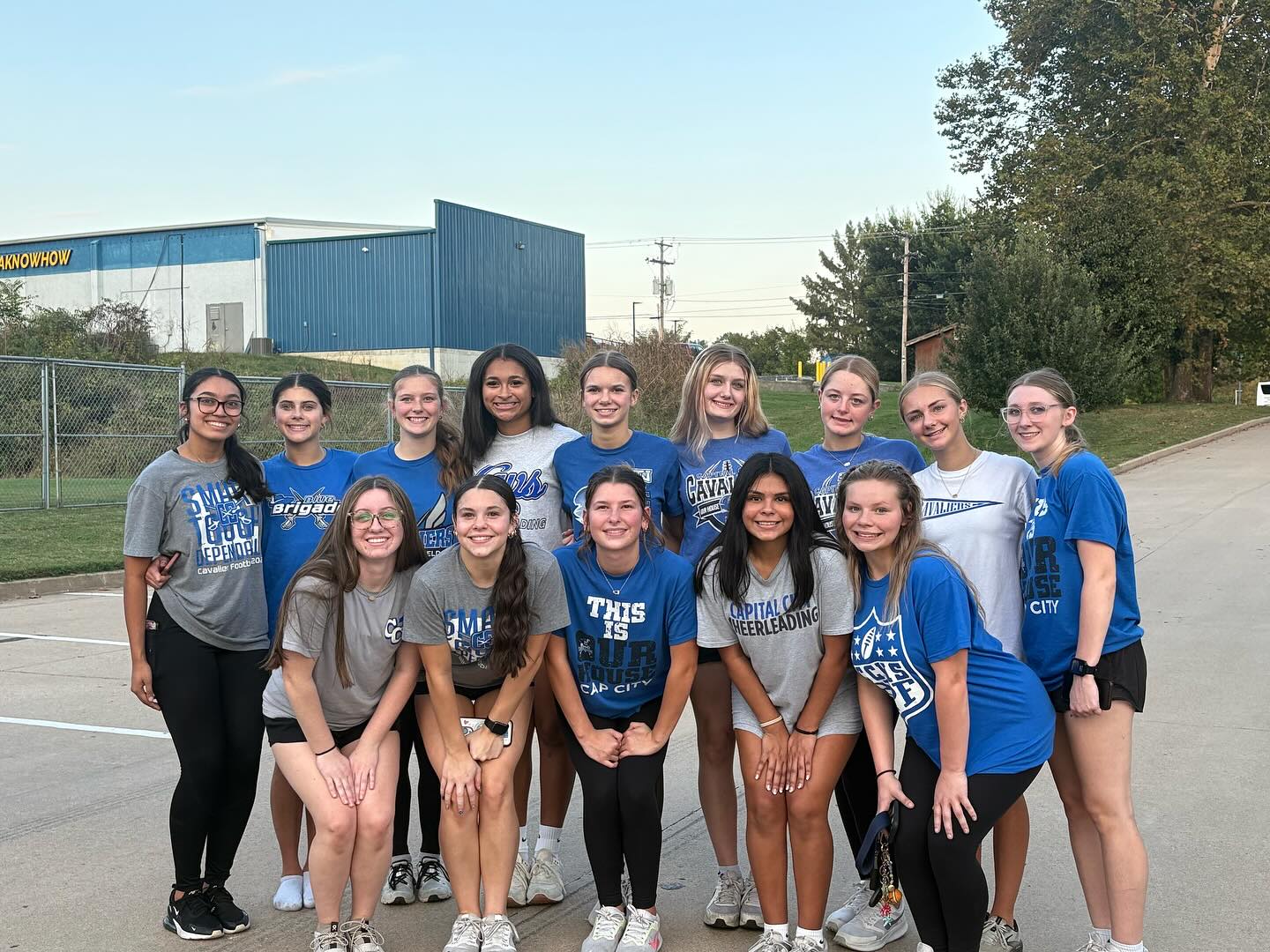 Another spotlight!
Capital City Cheerleading Team (Jefferson City, MO)
We had our annual park clean up day in October. Each year, we partner with JC Parks and Rec to clean up a park in our community. It is one of our favorite things every year!