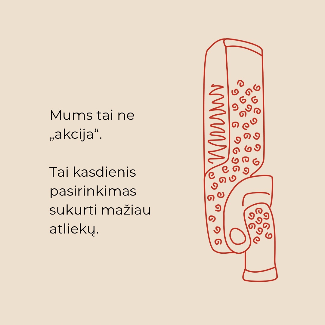 Malūne neturime juodojo penktadienio, nuolaidų sezonų ar vienos dienos pasiūlymų. Turime tik vieną būdą mokėti mažiau – atsinešti savo tarą.
Tai ne kampanija ir ne proginė akcija. Tai mūsų kasdienis sprendimas mažinti atliekų kiekį, tausoti resursus ir kurti paprastesnę, tvaresnę rutiną.
Atsinešę savo indą visada mokėsite 10% mažiau – nes tikime, kad geriausi pokyčiai vyksta mažais kasdieniais žingsneliais.