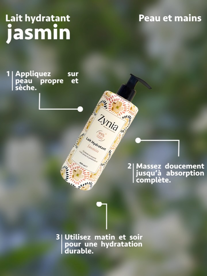 Notre nouveauté: le lait hydratant pour le corps a une texture incroyablement onctueuse et n’a pas d’effet collant.
Son parfum au jasmin est envoûtant 🌸
Format 400ml pour toute la famille