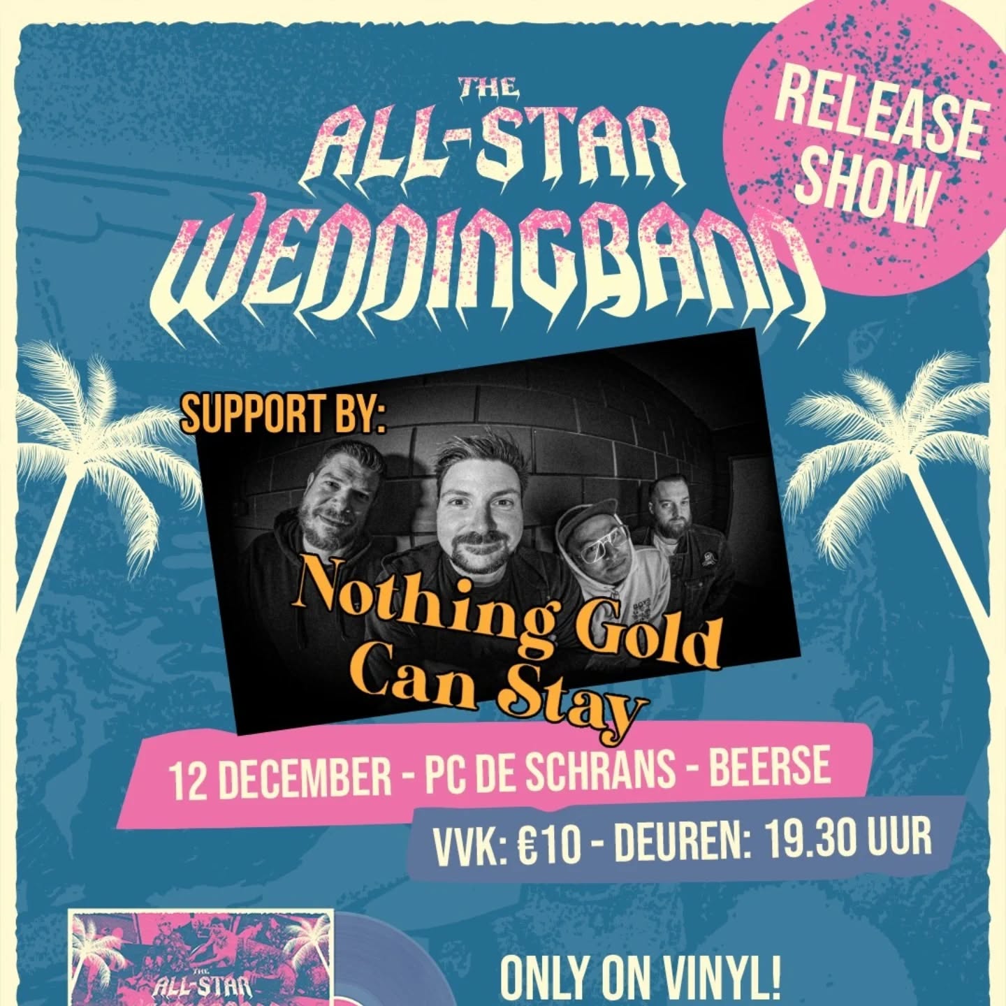 ๐ข Voor een echt feestje heb je partner-in-crime ๐ nodig... Daarom stellen we met trots de support act voor: @trulynothinggoldcanstay ๐
๐ฅJoin tha party: 12 dec @ PC De Scrans - BEERSE ๐ฅ