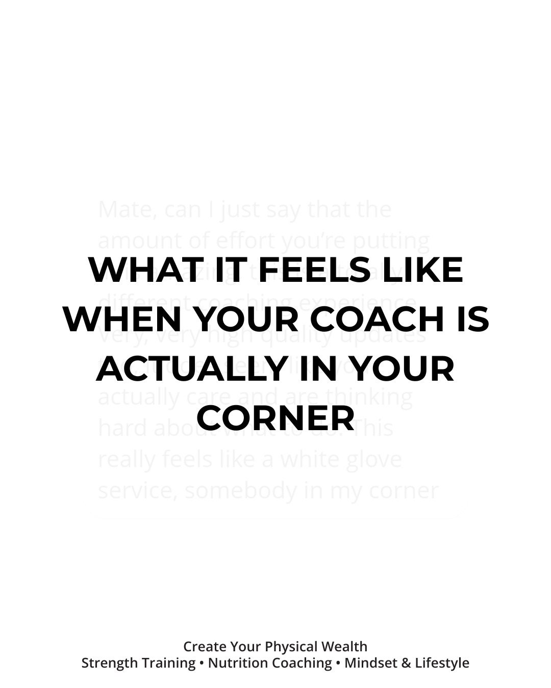 Coaching should never feel like guesswork.
It should feel like someone is actually in your corner.
I put a lot of time into the people I coach, not because it’s “good business,” but because this is how real change happens.
Most people aren’t struggling because they’re lazy.
They’re struggling because they’re overwhelmed, confused, and missing the structure + support they actually need.
Messages like this remind me why I love doing this.
If you want a coach who truly pays attention, adjusts your plan when life happens, and gives you white-glove support, DM me READY and I’ll send you details.
Let’s make your health feel simple again.
---
#OnlineCoach #FitnessCoach #WeightLossCoach #StrengthTraining #FatLossJourney #ClientWins #MindsetShift #HealthyLifestyle #TransformYourLife #AccountabilityCoach #NutritionTips #BuildMuscle #CoachZackFitness