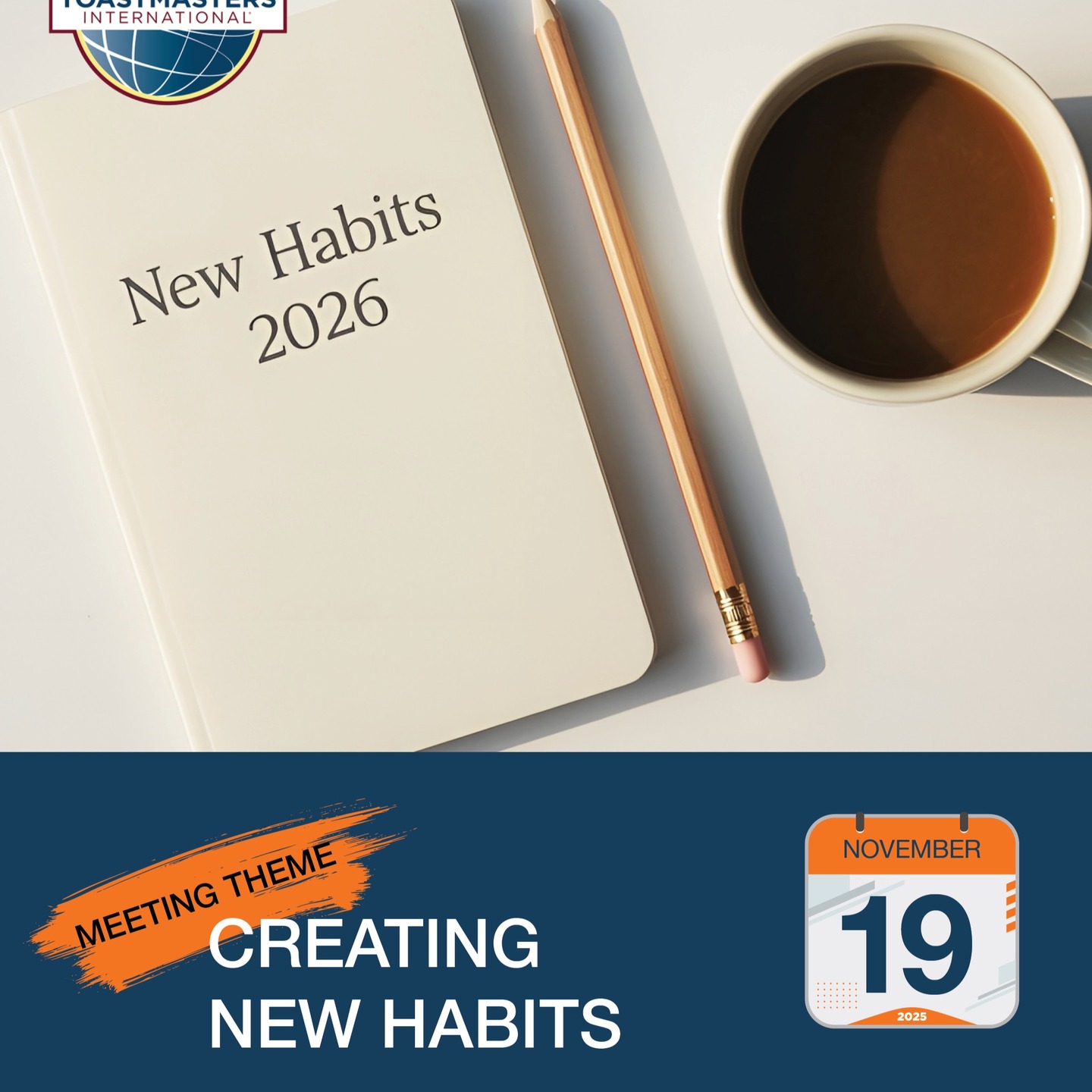 Theme: Creating New Habits
Next Wednesday, Nov 19, the Unicorn Tribe is diving into one of the most powerful skills in communication and leadership: building habits that stick.
Join us for an inspiring, supportive meeting where small shifts lead to big growth. 🦄✨
Whether you're building confidence, sharpening your speaking skills, or exploring new leadership habits — this is your night.
📅 Wed, Nov 19
⏰ 7–9 pm PT
📍 Online (Zoom)
Guests are welcome!
Learn more: www.unicorntribetoastmasters.com👏