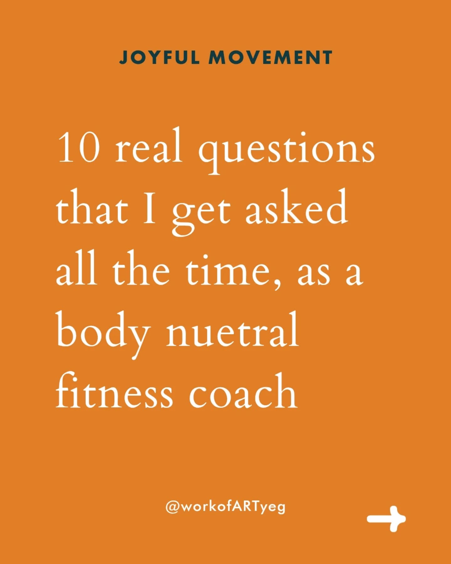 Ask your health and fitness questions in a judgment free, inclusive online space.
Monday Nov 24th at 5pm MST
Sign up for FREE to get the zoom link.
If you can't make it live, DM me your questions, and sign up anyway to make sure you get the recording.
Link in my bio ๐
#antidietpersonaltrainer #askme #bodyneutrality #inclusivefitness #joyfulmovement