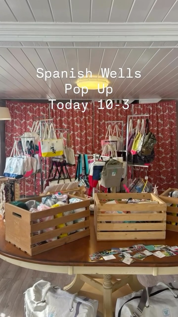 Poppin up today in Spanish Wells! Ma Twillas house on Leo Pinder Dr. between 4th and 5th street!! 10-3