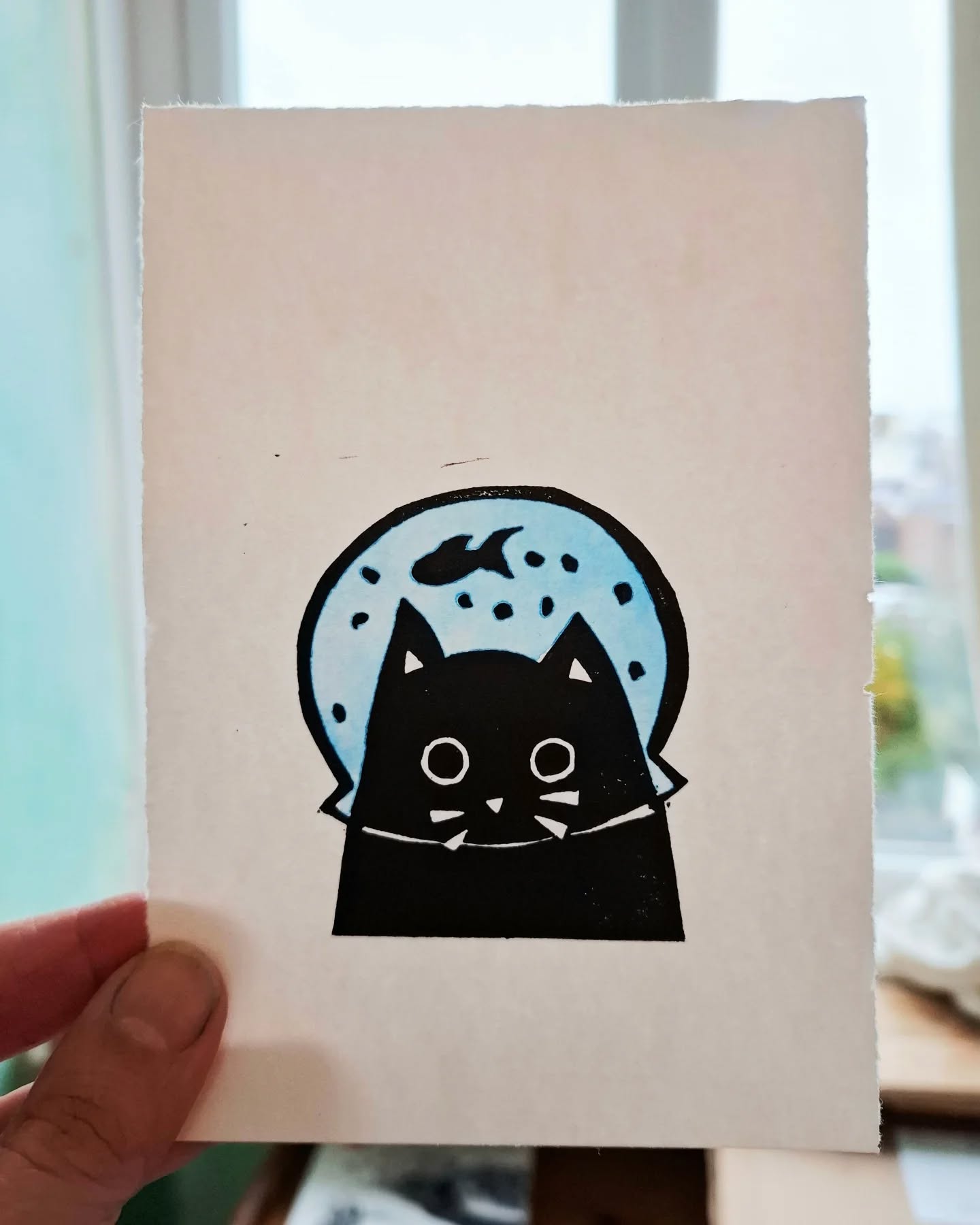 Another mini print for upcoming markets! This Sunday at @thebritishengineerium with @paperdaisyevents .
Really excited for this!!
.
.
.
#printmakingartists #miniprint #printsforsale #ChristmasMarkets #Brightonmarkets #BrightonEvents #catprint