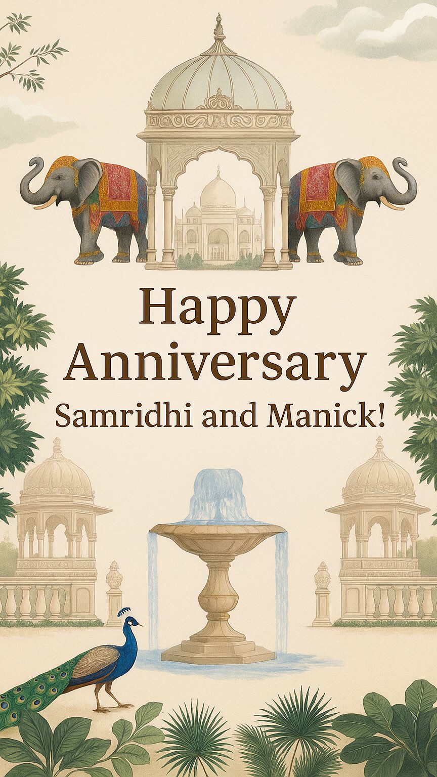 A whole year already… wow. So happy for you both, Samridhi and Manick. Feeling so blessed that we were there to witness such a powerful, love-filled time in your lives. The emotions, the bonds, the unity of your families — unforgettable.
So much love to you and your entire family. 💛🙏