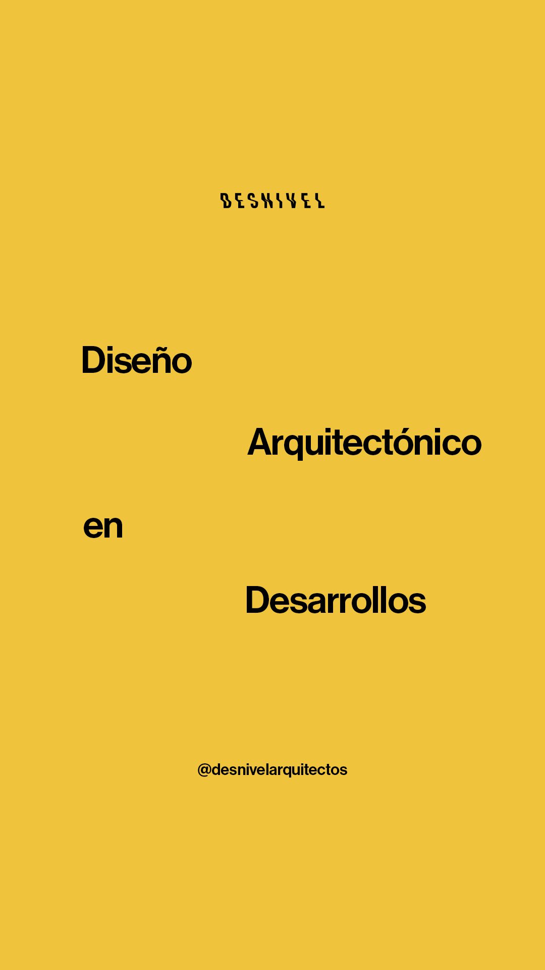 En Desnivel nuestra arquitectura es versátil y en función de crear espacios únicos, habitables y con la visión de negocio de nuestros clientes en el giro inmobiliario.
Conoce más en www.desnivel.mx
#Desnivel
#ArquitecturaVersátil