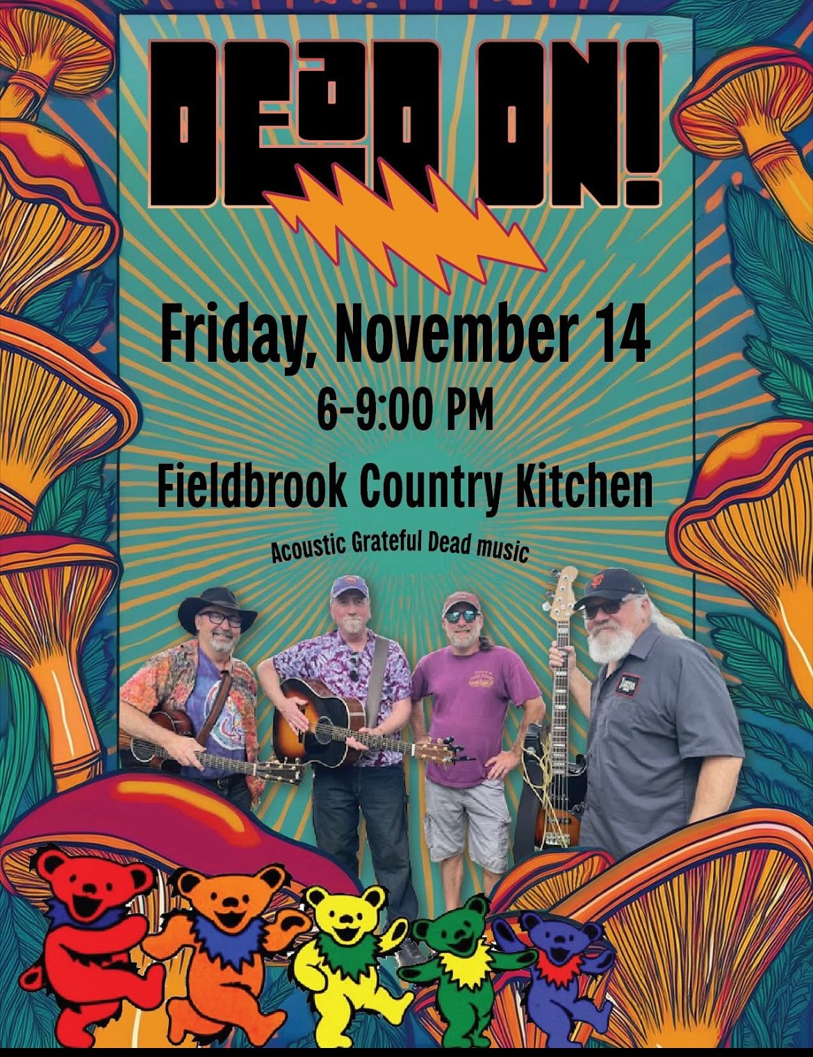 Impromptu Pop-Up tonight at Fieldbrook Country Kitchen! I’ve got my BBQ chicken sandwich and I’m waiting for the band to begin.
And bonus… We’ve got you covered with our new line of wearable art intentionality designed to uplift our hearts and connect us to nature!
Come enjoy a night out!