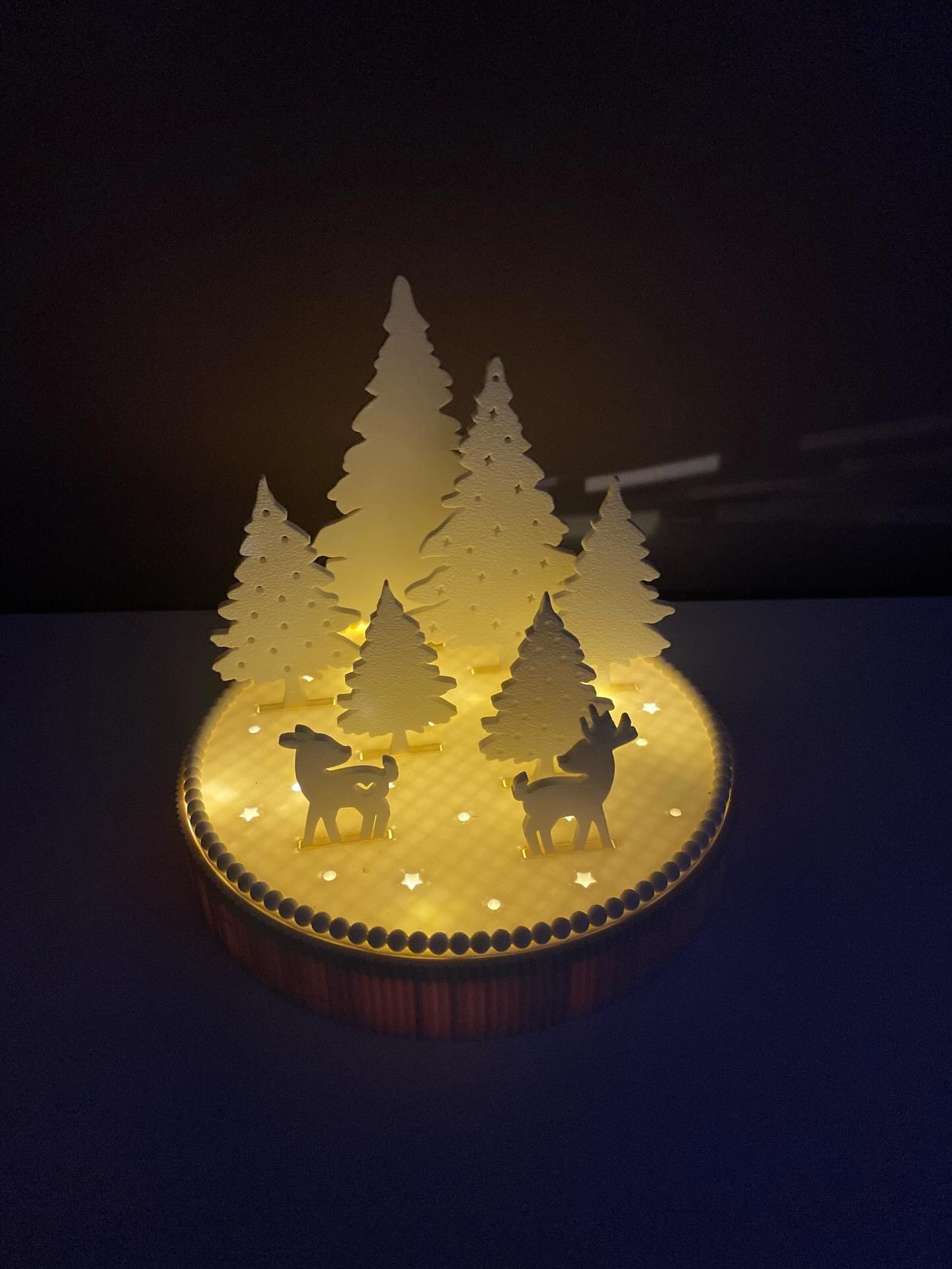✨ Weihnachtsdeko mal anders …
Ich liebe es, wie viele Möglichkeiten der 3D-Druck bietet – besonders jetzt in der Weihnachtszeit. Von kleinen Dekoakzenten bis hin zu leuchtenden Winterlandschaften kann ich soviel direkt umsetzen. 🤍
Diese weiße Schneeszene ist erst vor kurzem entstanden – gedruckt Schicht für Schicht, veredelt mit einer kleinen Lichterkette darunter.
So wirkt die Landschaft tagsüber zart und schlicht … und abends wird sie durch das warme Licht richtig magisch ✨
Ob Bäume, Häuschen, Sterne, Rentiere oder ganze Winterlandschaften – der 3D-Drucker macht es möglich, einzigartige Weihnachtsdeko entstehen zu lassen, die perfekt in zu jedem Stil passt.
Ich liebe diese Art von Projekten einfach – ruhig, detailverliebt und jedes Stück ein kleines Unikat ❄️🕯️
#3ddruck #weihnachtsdeko #winterlandschaft #kreativveredelung #handmade #weihnachten2025 #bohodeko #3dprinted #dekoideen #weihnachtsstimmung #unikat #lichtdeko #weihnachtszauber
