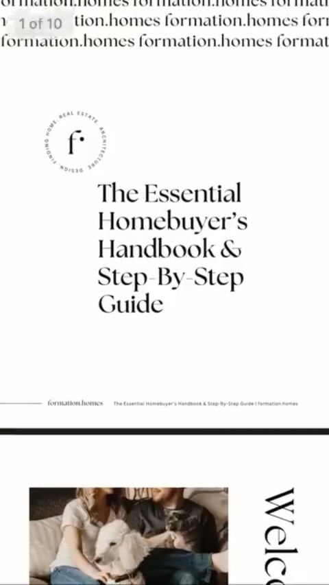 The Essential Homebuyer’s Handbook & Step-By-Step Guide. 📥 Grab your copy - link in bio or here: formation.homes/downloads
My intention with putting together this guide is to help alleviate the overwhelm that can come with buying a home, breaking down the process into clear, manageable steps—from figuring out your budget to getting the keys on possession day.
This applies to both first-time homebuyers and those already in the market looking to make a change. I hope this download will help you feel more confident and prepared at any stage—and if you ever want to chat through the process, just send me a message anytime!
#buysellinvest #vancouverrealestate #stepbystep #firsttimehomebuyer