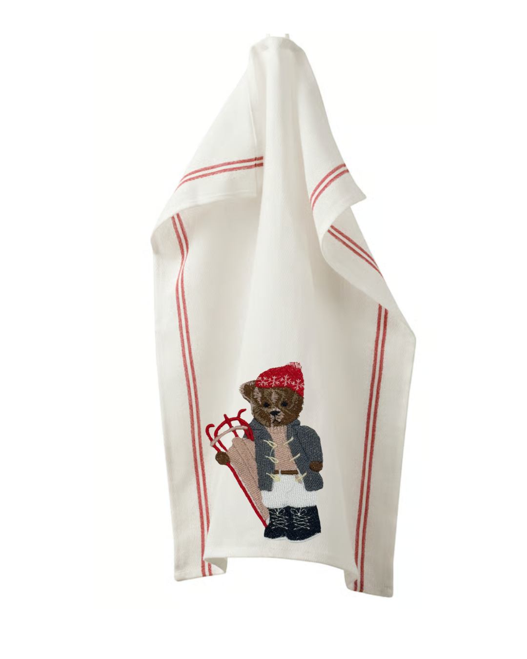 Add a touch of winter charm to your kitchen! Meet our adorable Aspen Bear Kitchen Tea Towel, perfect for holiday decorating and cozy cabin vibes. This premium cotton dish towel is not just functional but also brings festive cheer to your home. 🐻❄️ Link in Bio #KitchenDecor #HolidayEssentials #AspenBear