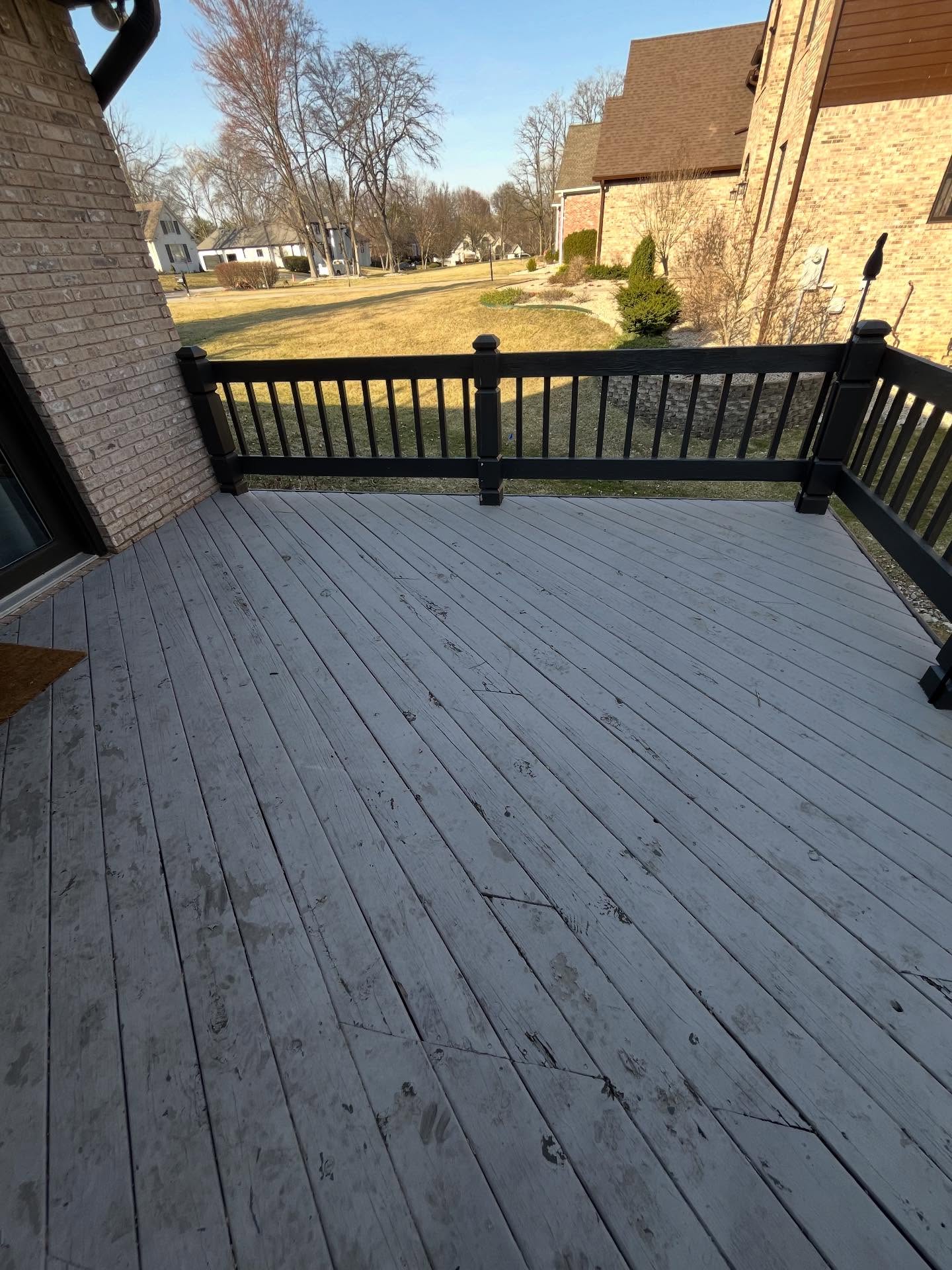 Much needed #freshstart for this deck! Ready for next season! #handyman #deckwork