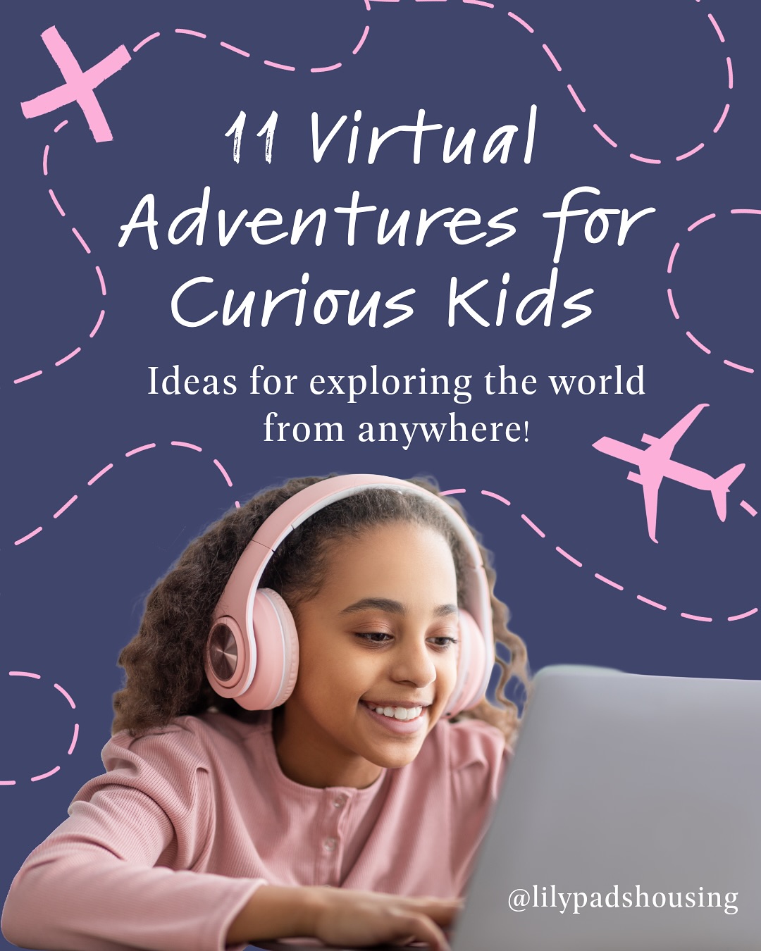 Whether you’re stuck inside on a rainy day, on a long car ride, homeschooling, or spending time in the hospital, kids can still explore the world. 🌎
Swipe through for creative, fun, and educational virtual adventure ideas — museums, wildlife cams, shark trackers, and more!
Want our full guide with 75+ free virtual adventures for kids (organized by category)? 👇
Comment “Link” and we’ll send it straight to your inbox! (No email required!)
Save this post so you can find it the next time someone says “I’m bored…” 😉
#VirtualFieldTrip #VirtualAdventures #EducationalPlay #ChildLife #HospitalLife #KidsActivities #ScreenTimeThatCounts #ParentingTips #LilyPadsHousing #ExploreFromAnywhere #KidsInHospital #HomeschoolResources #RainyDayActivities #RoadTripActivities #EducationalFun #FamilySupport #NonprofitLove