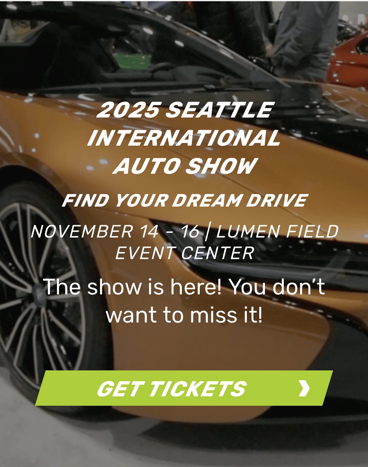 Join us this weekend at the Seattle International Auto Show! Check out these *sneak peek* videos from set up yesterday! Leave the kids with us (age 8 & up without adult) and come test drive your dream car! 🚗 🎮