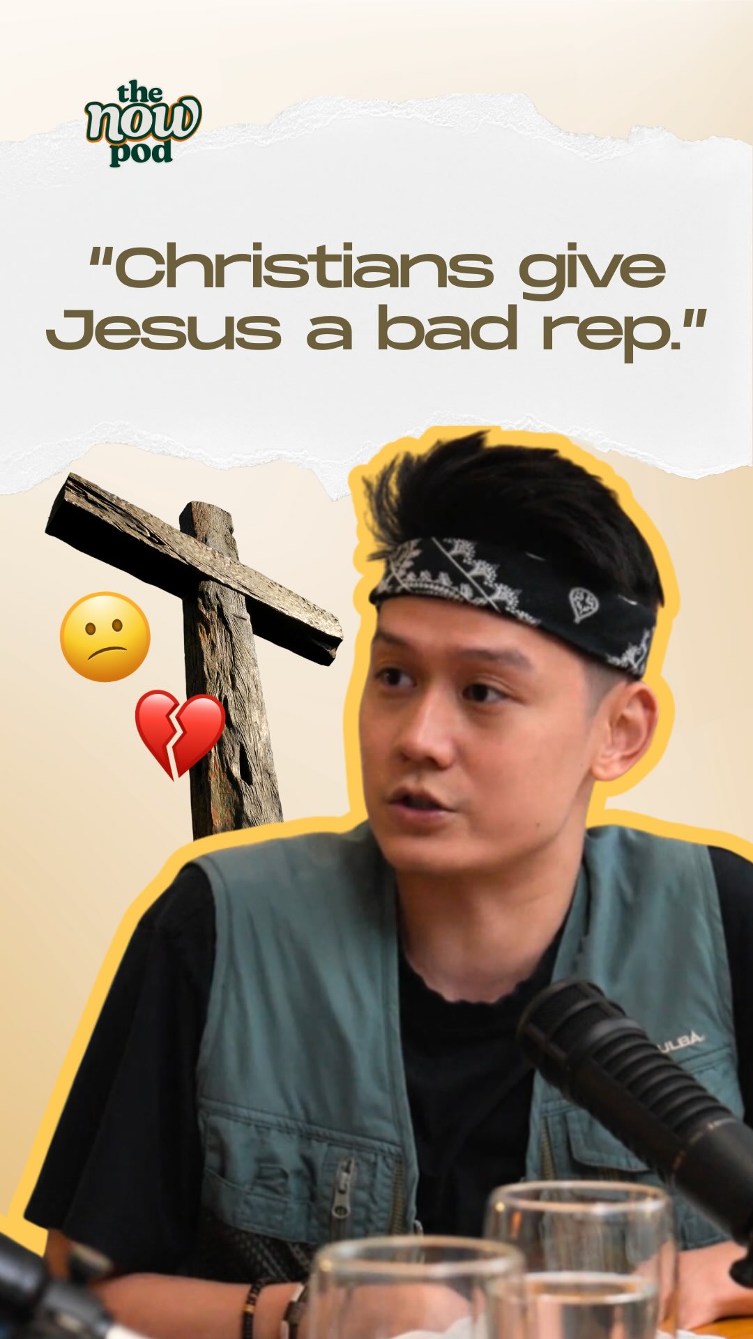 “Christians give Jesus a bad rep.” 💔
As Christians, we’re called to imitate Christ, but the truth is, we often fall short. People may form their view of God based on how Christians behave, yet we are imperfect reflections of a perfect Savior.
Watch this episode of The Now Pod on YouTube. #linkinbio #christian #podcast #church