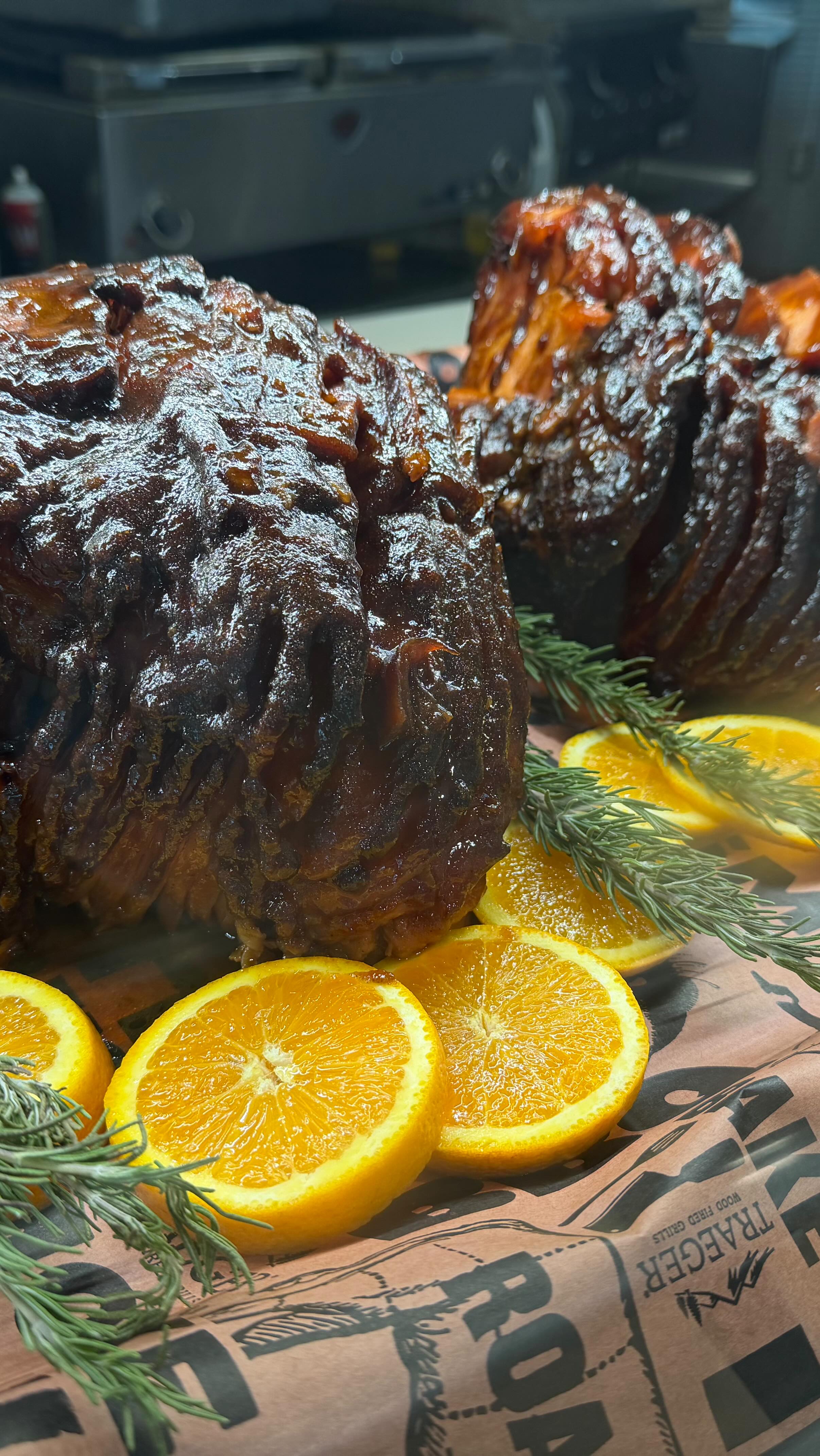 Honeybaked ham 🍖#dallaschef #dallascatering #dfwcatering #dfwchef