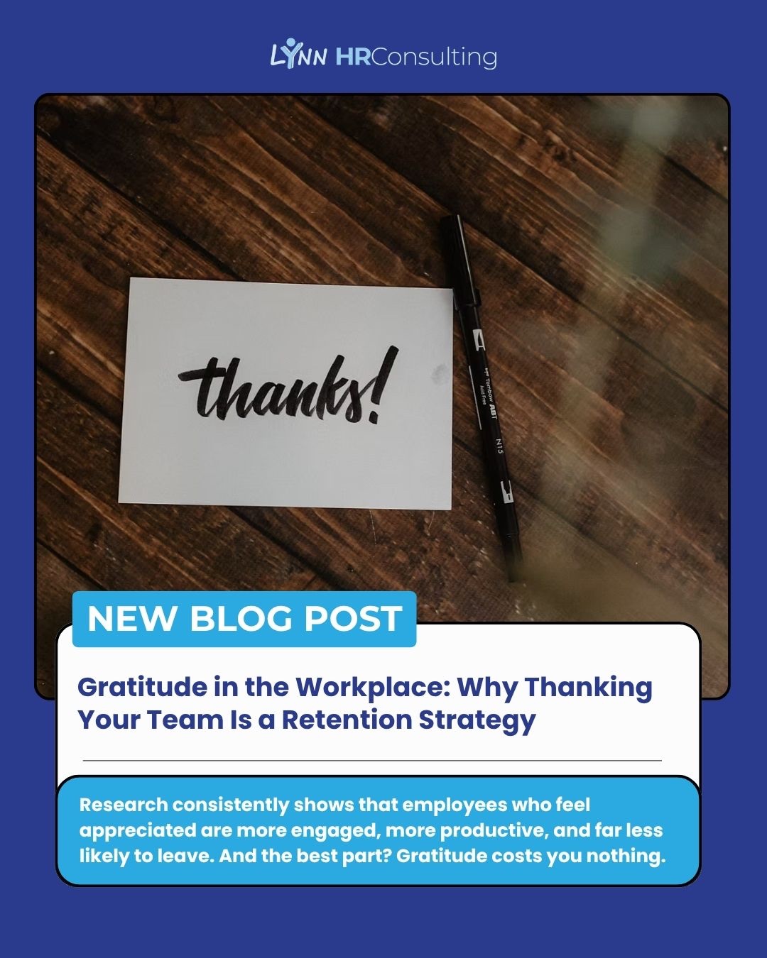 A little gratitude goes a long way. Discover how appreciation builds loyalty. 🙌 Visit the link in our profile to read more on our blog!
#HRCompliance #SmallBusinessSupport #HRConsulting #BusinessSuccess #LynnHR #RealTimeHR