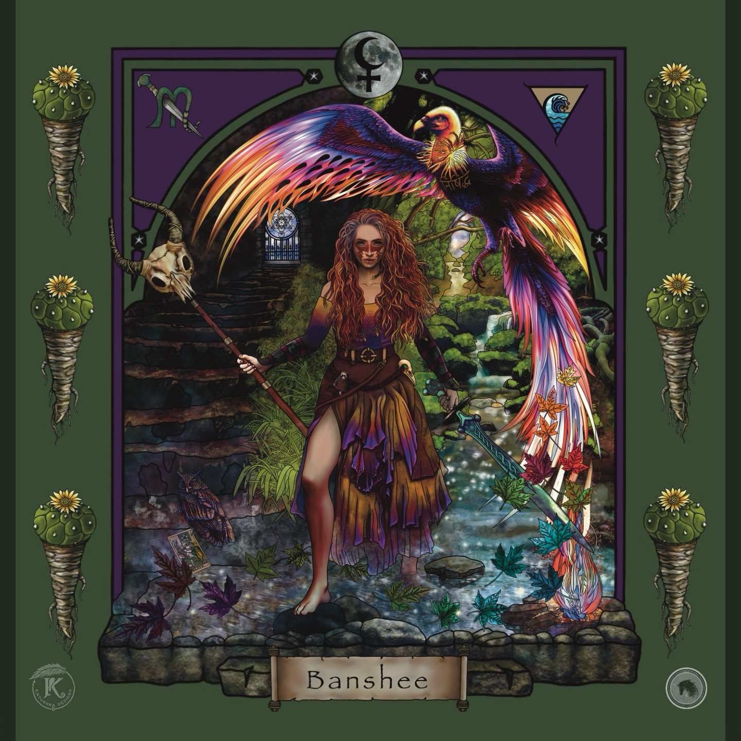 Our journey women are deep into Banshee!
November is definitely bringing some layers from the underworld.
The Banshee brings all that was hidden in the darkness that became distorted and twisted, such as the sacred taboos, back into the light to be seen and healed.
She is born from the constellation Scorpio
Her Element is Water
Her Matron Goddess is Lilith
Her Weapon is the Sword
Her Ally is Sorcery
Her Medicine Plant is Peyote
She Shapeshifts into Phoenix
Her Tarot Card is Death
Her Stone is Obsidian
Her Sanskrit Word is Taboo
Her Test & Strength is Forgiveness
Which bones of the Banshee do you resonate with?
#banshee #scorpio #lilith #peyote #shamanicjourney #tarotdeath #pheonix #obsidian #forgiveness