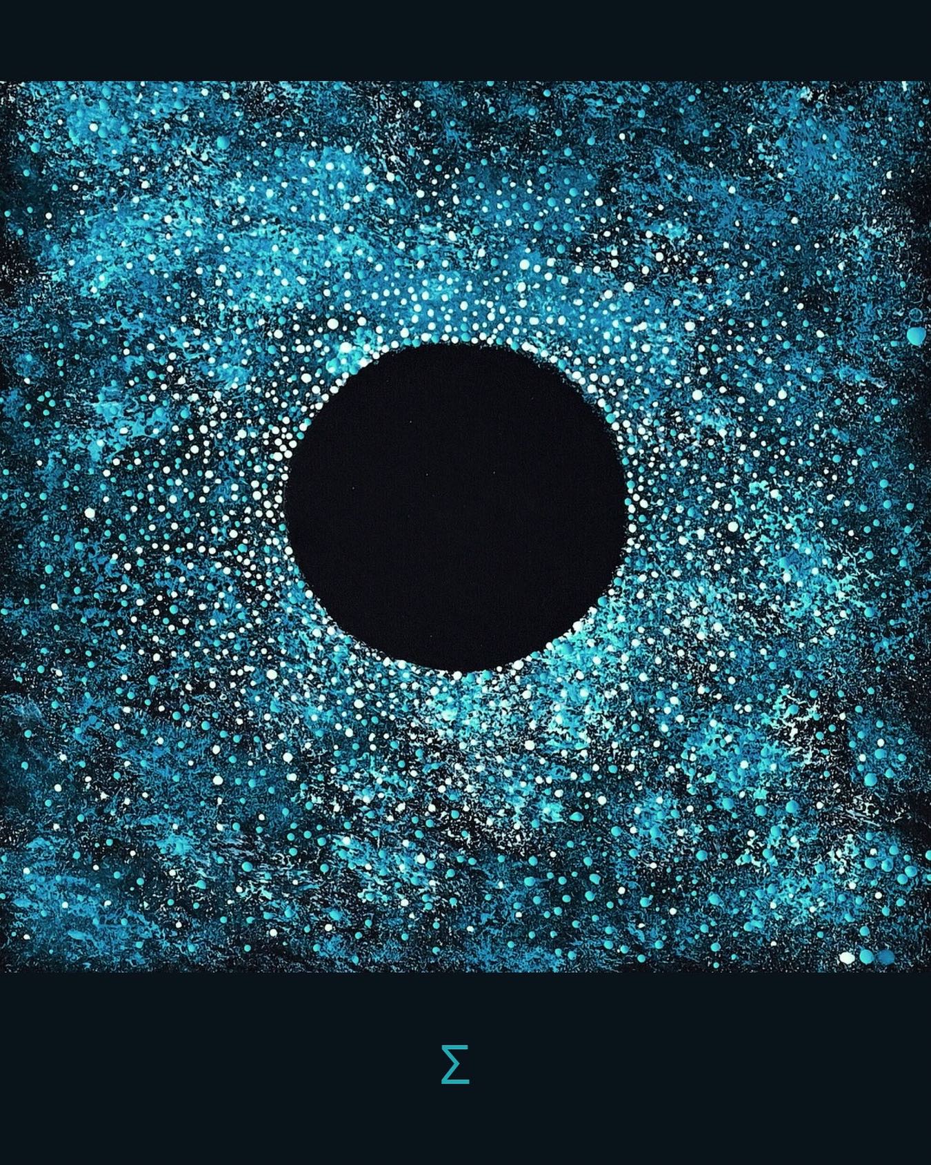 SYGMA: La somme des points ! Le vide au centre, la vie autour ! #artcontemporary #artiftheday🎨 #abstractartist #pointillismart #dotart #artminimaliste #compagnonsdelexcellence #mouginstourisme #nice06côtedazur #artavendre #artgallery #artinterieur #homedécor #wallartlovers