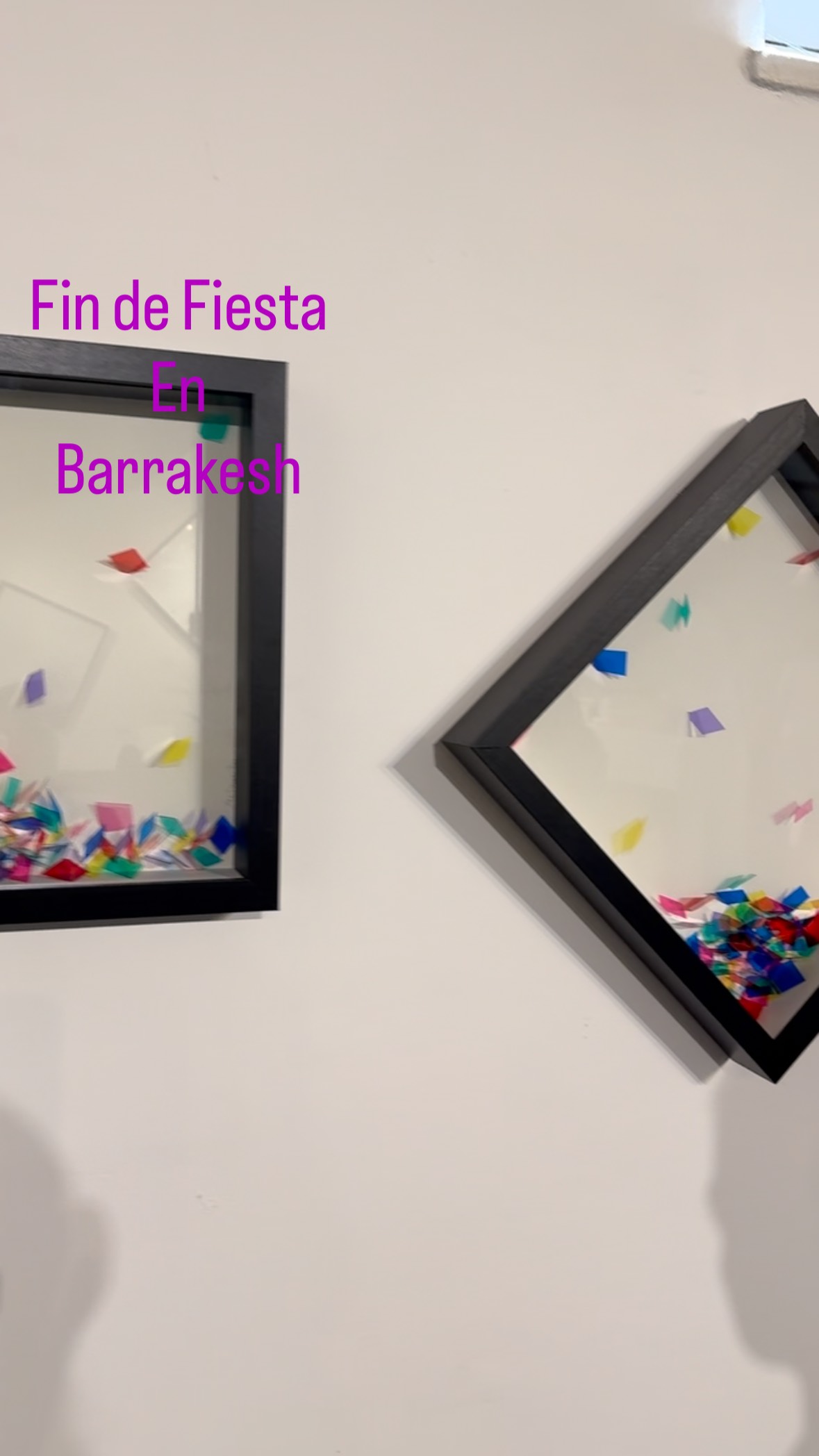 Sara Stewart Brown @kiwita celebra “Fin de Fiesta” - una explosión de papelitos en Galería Barrakesh @barrakesh.ar Sara Stewart Brown @kiwita celebra “Fin de Fiesta” - una explosión de papelitos en Galería Barrakesh @barrakesh.ar