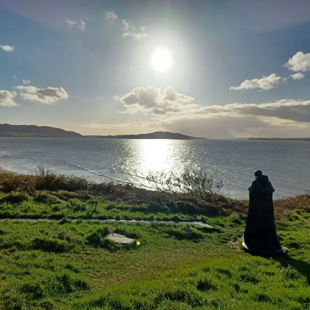 The long view through space and time from Fr. Hegarty's rock. #ireland #freedomfighters