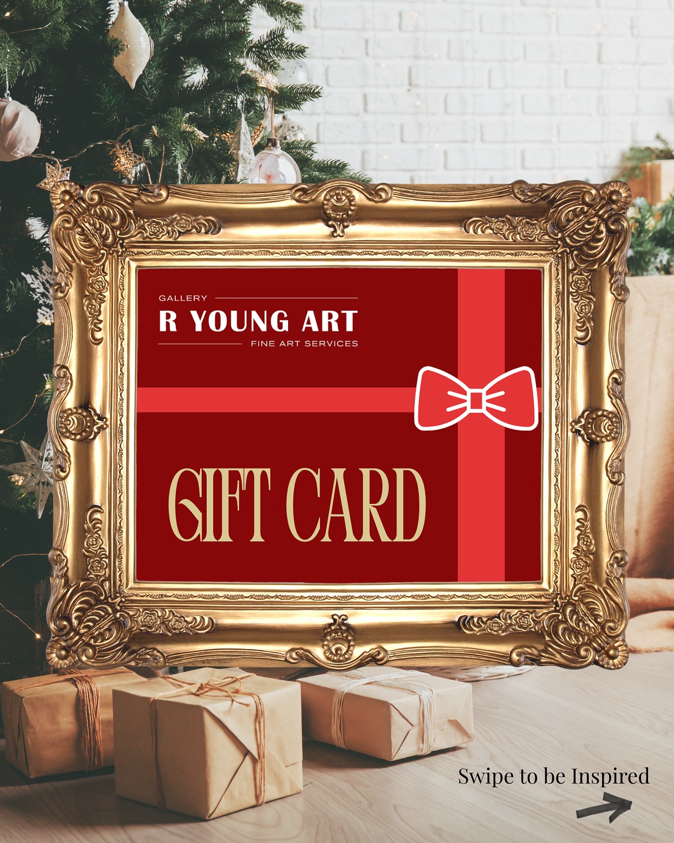 Give the gift of inspiration this season. Our gift cards open the door to bespoke framing, fine art, and creative services that last far beyond the holidays.
Swipe to explore ideas and find the perfect present for someone who loves art.
Gift cards available to purchase on our website 🎁