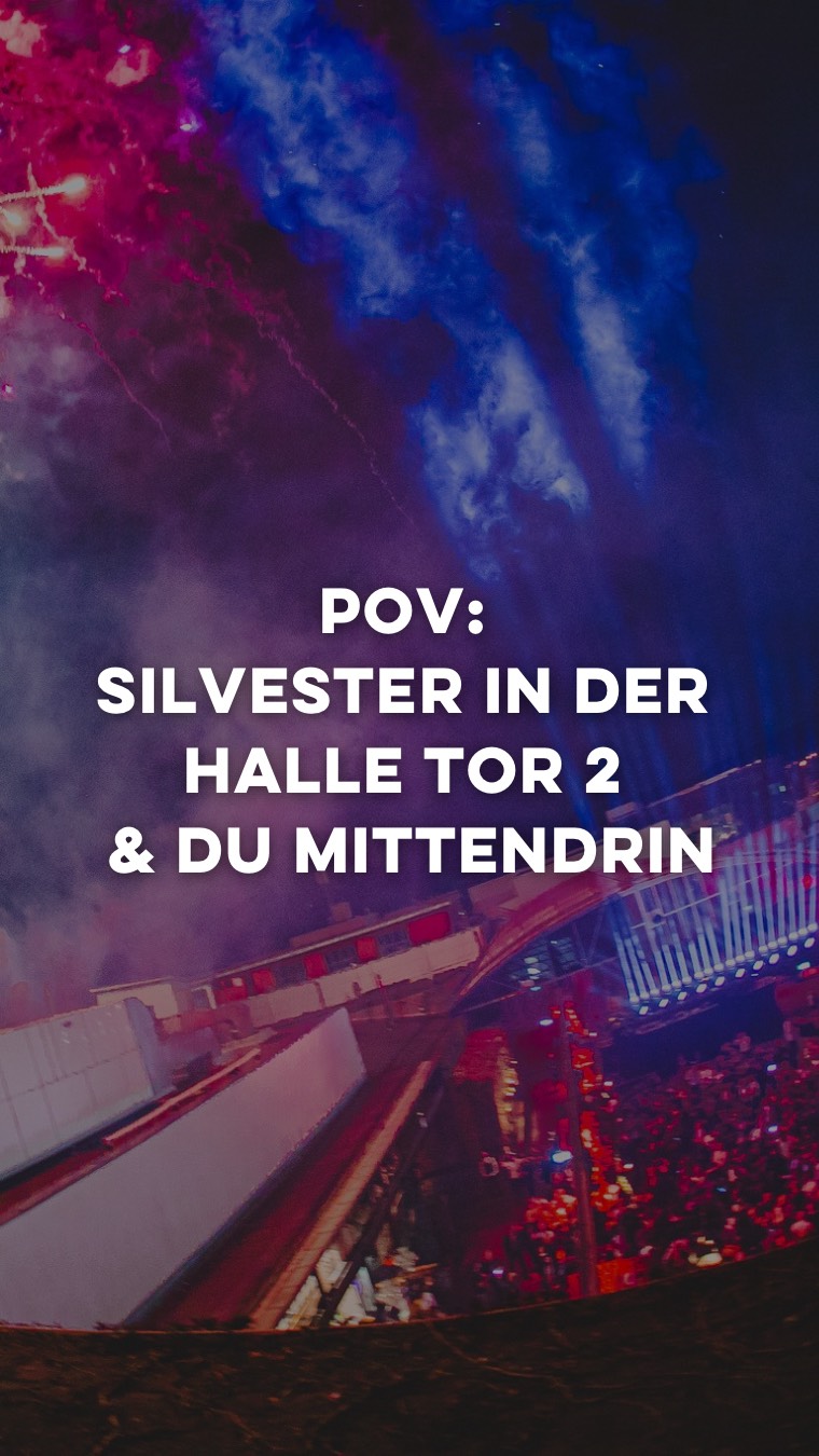 catch this vibe at 00:00 >>> Open-air-midnight Show & fireworks🎆🌟
🕘 21:00 Uhr | Die HALLE Tor 2
🎶 Partyhits, House Music
🕺 Dresscode: chic & elegant (no sportswear)
ihr wollt einen VIP Tisch reservieren?
📲 schreibt uns gerne auf WhatsApp 01522 3254874.
Noch keine Pläne für Silvester?
🎟️Buy your ticket now.
🔗Link in Bio.
#silvester #silvester2025 #köln #diehalletor2 #happynewyear