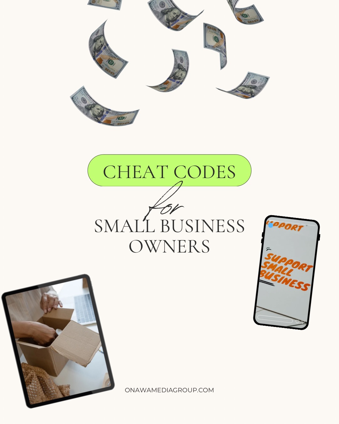 Small business cheat codes you should’ve learned years ago 👀💡
When you’re running a business, it’s easy to feel overwhelmed. However, the right systems and strategy can change EVERYTHING. These three cheat codes help you save time, stay consistent, and grow with clarity.
If you’re ready to improve your social media strategy, increase your brand visibility, and create content that actually converts… you don’t have to do it alone.
Onawa Media Group helps small business owners grow through social media management, content strategy, and creative branding.
Ready to elevate your business? Click the link in my bio to get started.
#SmallBusinessTips #BusinessCheatCodes #MarketingStrategy #SocialMediaManager #EntrepreneurLife #BrandVisibility #OnawaMediaGroup #Marketing #Branding