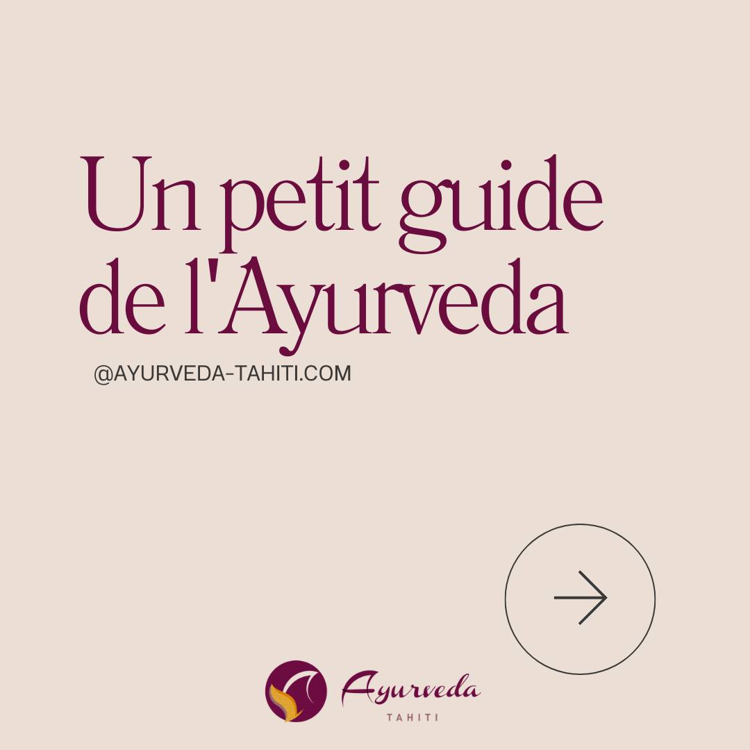 Tu as aimé le Petit guide de l’Ayurveda ?
Alors pourquoi ne pas aller plus loin…
Je propose deux journées de formation en Ayurveda à Punaauia, les dimanches 23 novembre et 7 décembre, de 9h à 16h, avec au programme : exploration des grands principes + atelier cuisine ayurvédique
Il reste une seule place, peut-être justement pour toi ?
Pour réserver ou poser une question, envoie-moi simplement un message.
À très bientôt sous le signe de l’équilibre
Eliane
