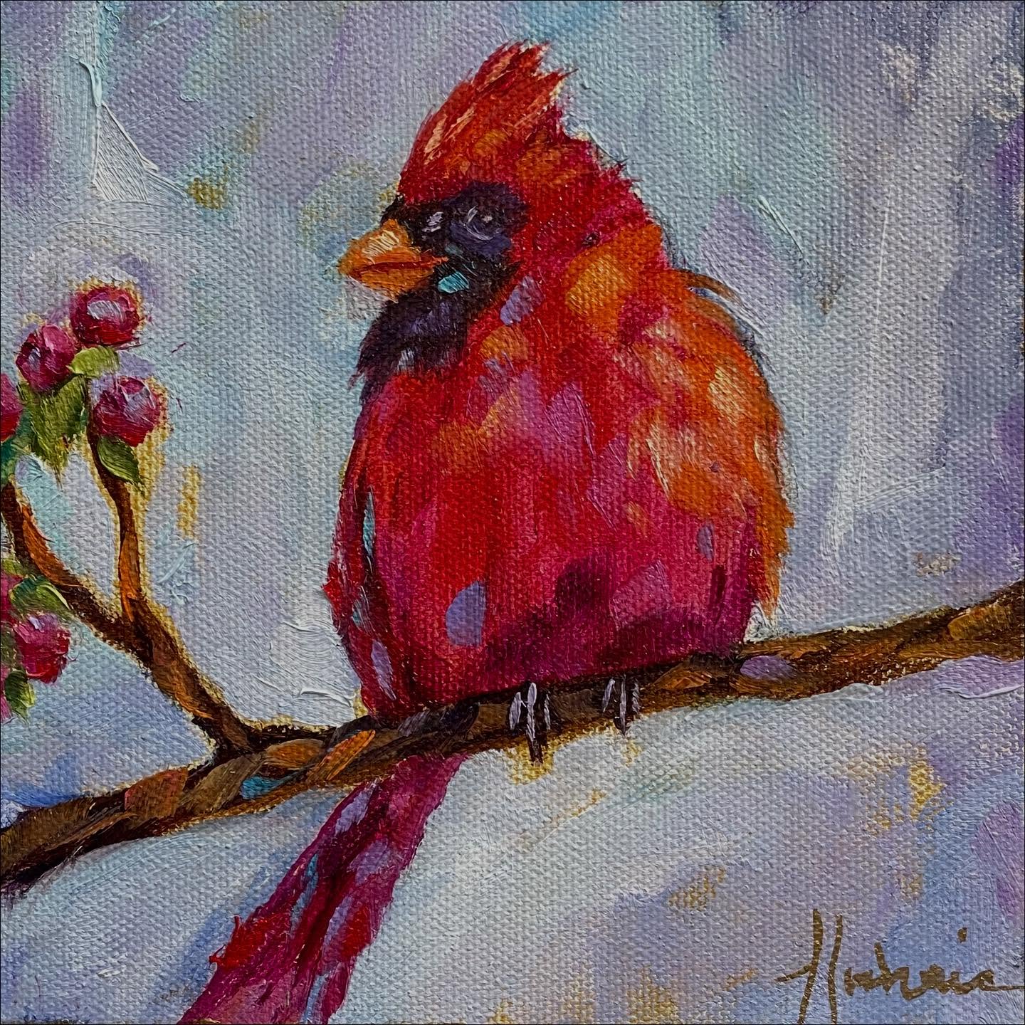 Beautiful holiday originals by local artist @jmjurkovic #originalart #art #gifts #decor