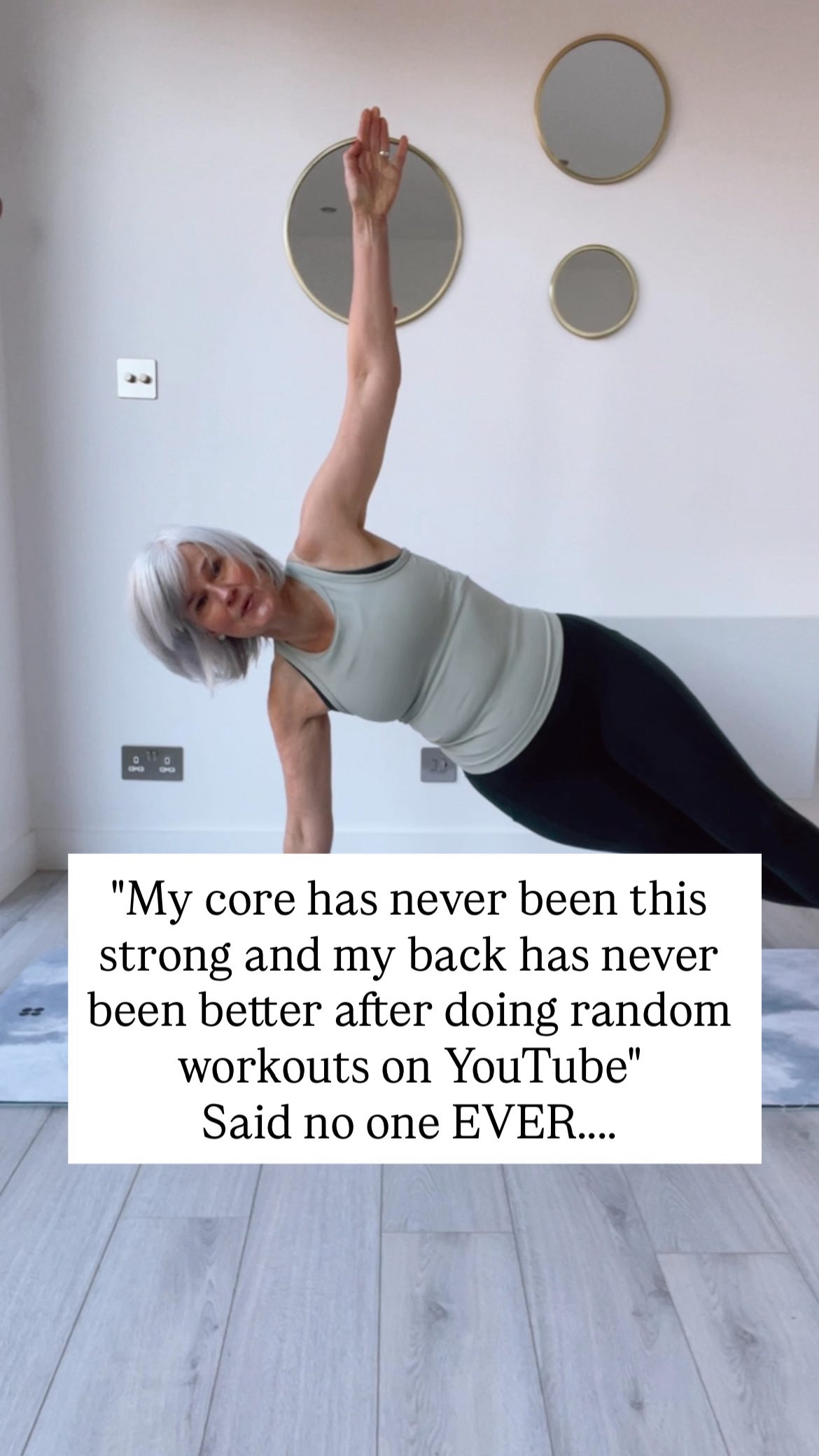 Working out from home is amazing in so many ways,not just because it saves you time and money. But also because it’s so convenient.
I love YouTube as much as the next person- but scrolling looking for workouts, saving workouts reels on Instagram that you never come back to…..isn’t a vibe.
👉🏻And then you wonder why you don’t feel like you’re getting the results you wanted, why it feels hard, lack lustre and like your motivation has gone on holiday without a return date.
Having someone to guide you, give you structure, offer support when you have questions and hold you accountable is something completely different.
After 15 years of teaching Pilates, I’ve helped 1000s of women and I can tell you the ones who feel and see a real difference in their bodies aren’t necessarily the “fittest” or the most disciplined.
👉🏻They are the once who are tired of guessing what exercises they think they might need to do.
👉🏻 Want something simple and sustainable that they can do in 30 minutes or less 3x weekly.
👉🏻Care more about building strength, and mobility, having energy and confidence in your body than they care about quick fixes.
I created The Strong Life Collective, so that you don’t have to ask Suzie on the internet about her workout routine!
It isn’t just about giving you the workouts, it’s about giving you a system, support and the confidence so that you can train with joy and intensity again without worrying about old injuries flaring up.
If you think it’s scary investing in your own health and wellbeing, wait till you see what it’s costing you in trips to the physio,missing out on time and experiences with your family and friends because your back is flaring up again.
✨Get on the inside track by joining The Strong Life Collective-for women like you, who want to build more strength in your shoulders,core and hips so that you can get stronger as you get older.
While learning to trust your body again to train with more intensity,joy and confidence without worrying about injury.
Comment “READY” and I’ll send you the link to get your first 7 days FREE⬇️
#womenover50 #menopausefitness #midlifewomen #homeworkoutsforwomen #pilatesonline