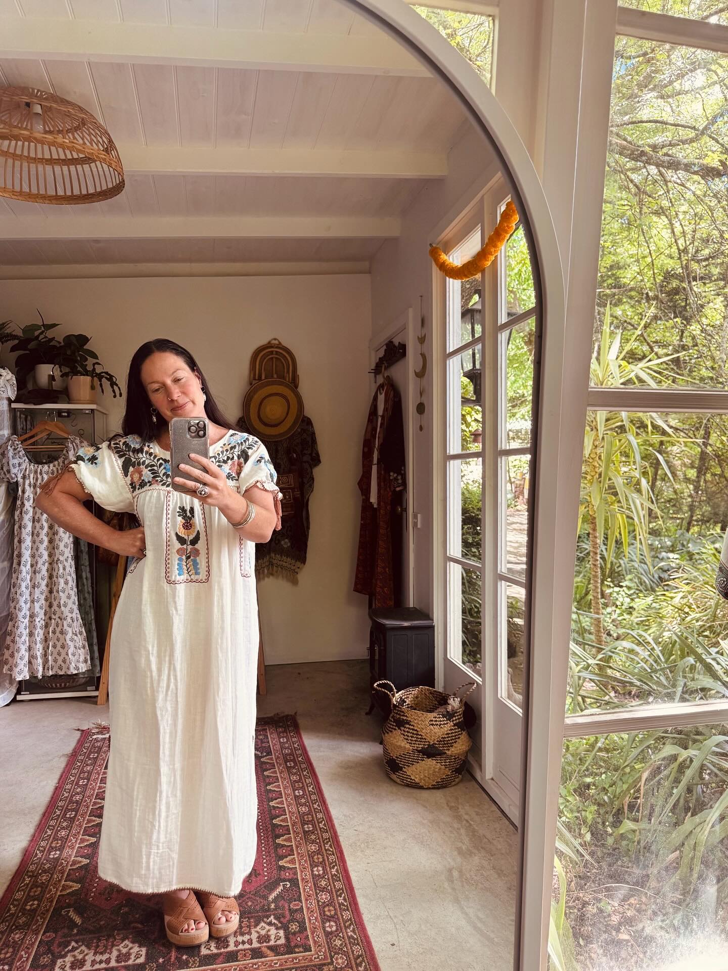 Playing dress ups in this perfect Summer staple…. Can’t go wrong with a pretty embroidered dress 🤍
.
.
.
.
.
.
.
.
.
.
.
#wearableart #textileart #embroiderydress #summerdress #traveldress #thatperfectdress #fashion #fashionstyle #ootd #whatiwore #vintagevives #peasantdress #fleetwoodcollection #slowfashion #slowfashionbrand #ethicalfashion
