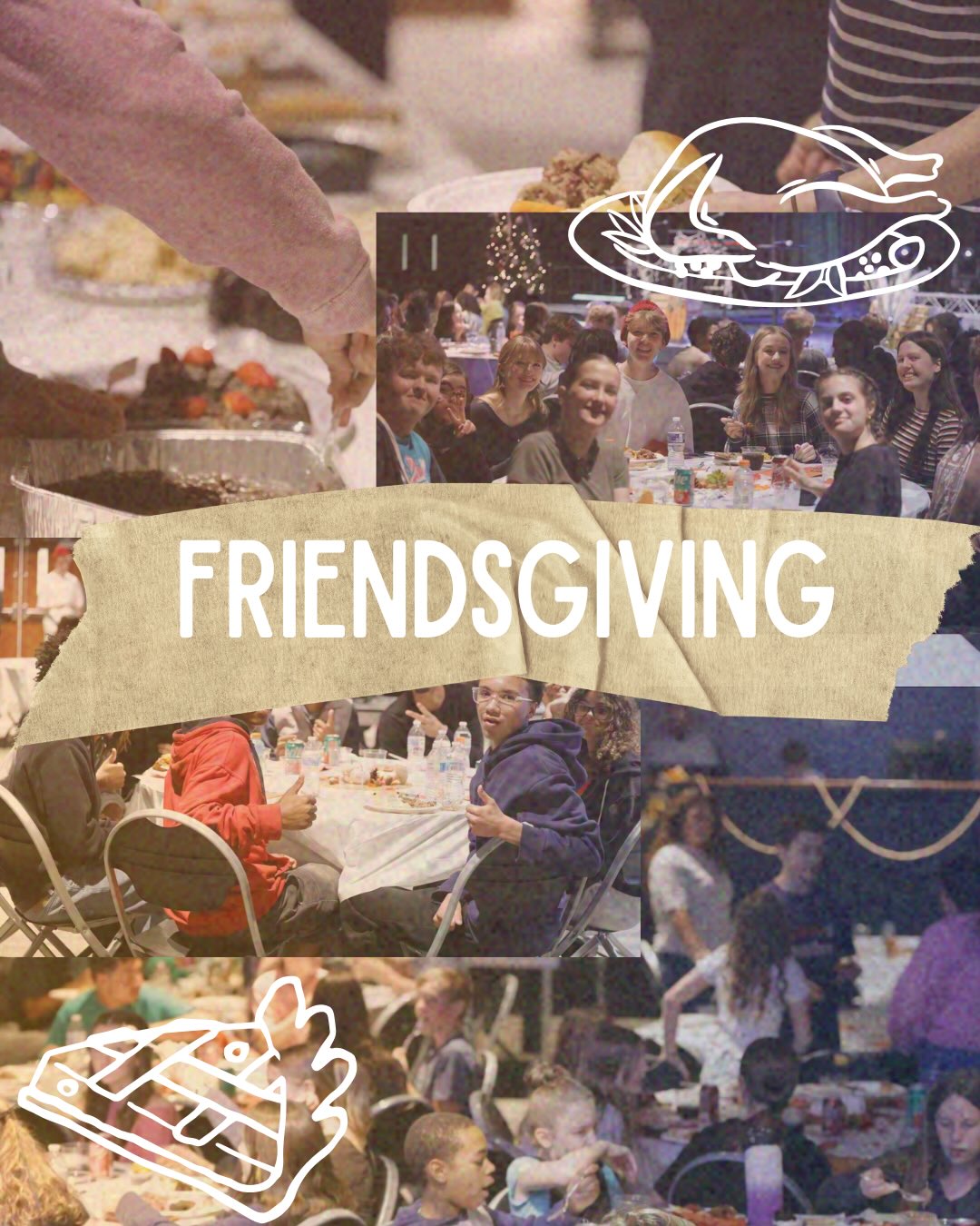 FRIENDSGIVING WAS CRAZY 🔥🦃
Y’all pulled UP and made the night unforgettable!
The room was packed, plates were FULL, and the vibes were actually unreal.
We’re seriously grateful for every single one of you — you’re the reason nights like this hit different. 🤝✨