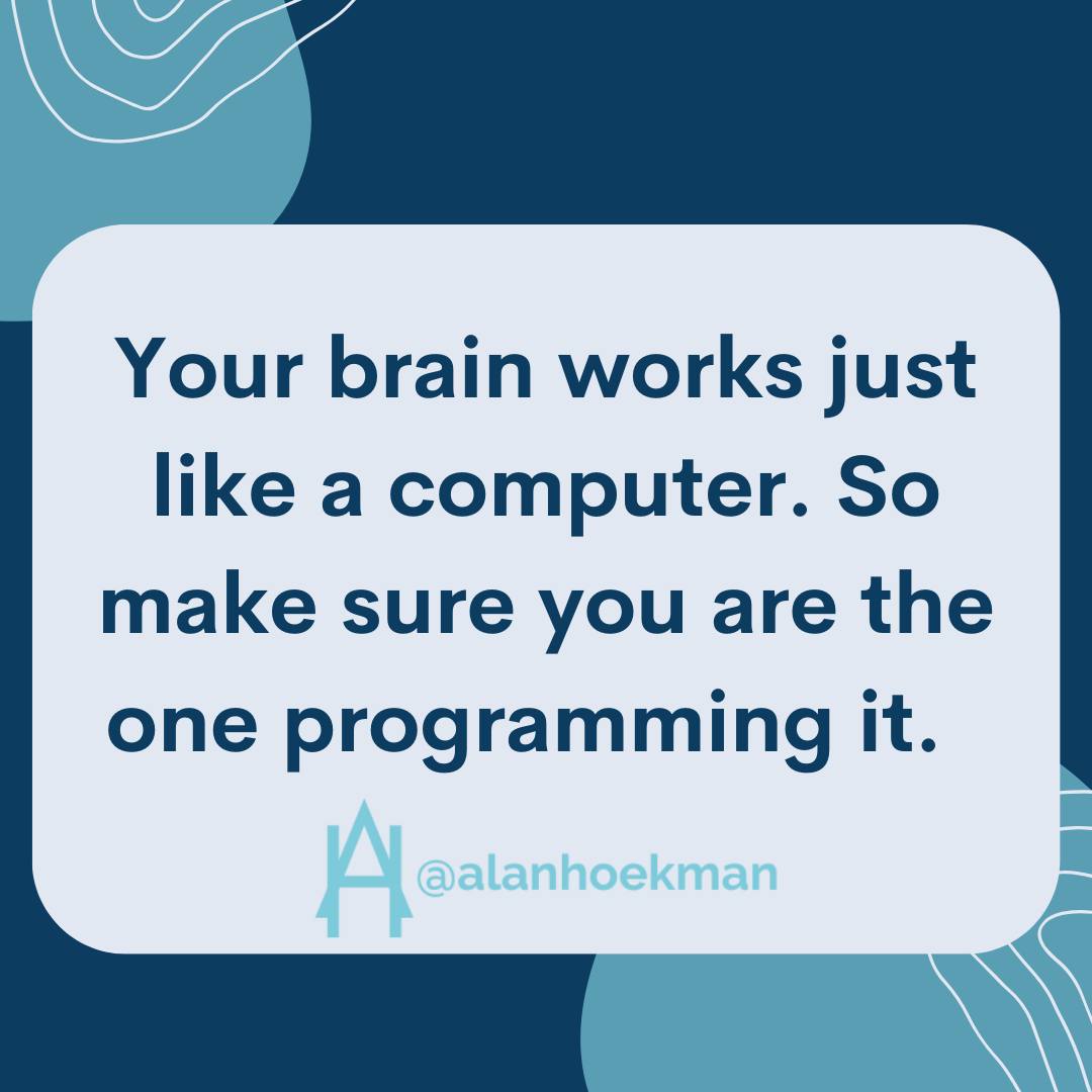 Your mind functions like a computer, so it's crucial to program it yourself by choosing the information you consume and how you process it. Like a computer needs the right software, your mind thrives on positive inputs. Focus on constructive thoughts and environments that foster growth. You are the programmer of your mind and can unlock its potential with the right coding.
#Motivation
#Grit
#Quotes
#Speaker
#BusinessCoach
#Positive
#Leadership
#Inspiration
#DreamBig
#Success
#Mindset
#Goals
#Hardwork
#Nevergiveup