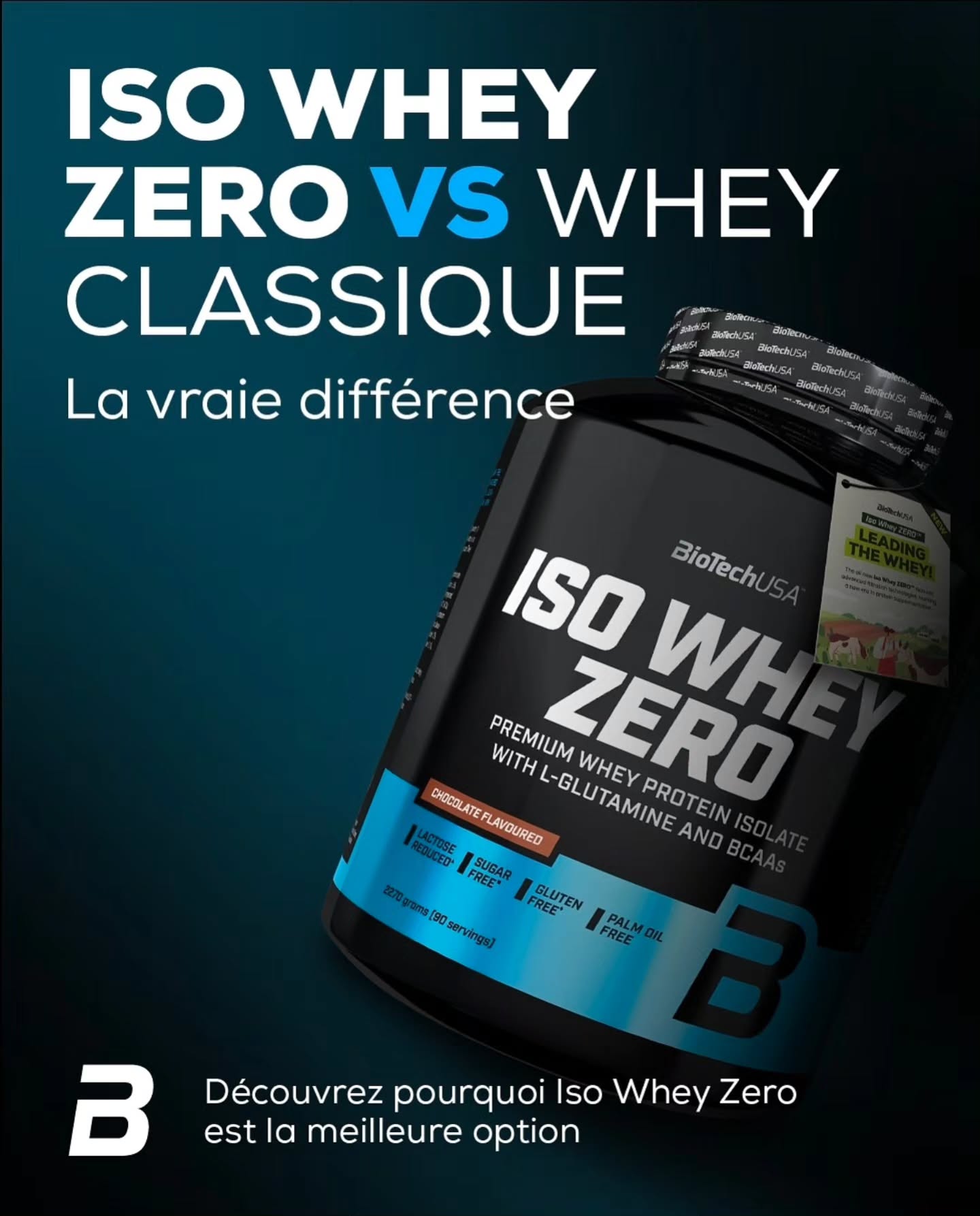 Nouveau dans ta box ! ✨
Nous sommes ravis de vous annoncer notre partenariat avec @biotechusa_echirolles 🤝
Vous y trouverez une gamme complète de suppléments essentiels tels que la whey protéine, la créatine et le magnésium. 💪
Ces produits sont désormais disponibles à l'accueil pour répondre à tous vos besoins. 🛒
N'hésitez pas à venir les découvrir et à demander conseil à vos coachs. 🗣️