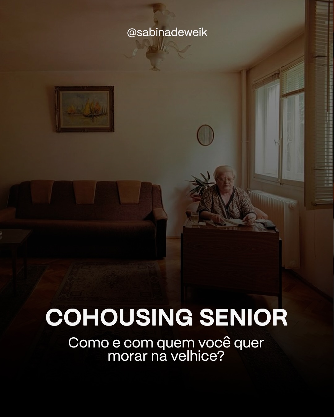 Envelhecer nunca foi tão coletivo e tão intencional. 💡
Com a população idosa crescendo e modelos tradicionais de cuidado sendo repensados, o cohousing se torna uma alternativa à solidão ou falta de escolha.
Mais do que tendência, é um movimento que atualiza práticas antigas: viver em comunidades que compartilham serviços e nutrem vínculos. 🤝
Uma resposta para quem quer envelhecer com companhia, respeito e redes de apoio reais, sem abrir mão da própria independência.
Se o futuro da longevidade é viver melhor, talvez o primeiro passo seja olhar para quem estará ao nosso lado. E você, já pensou nas companhias que quer para a idade avançada? 👥
#SabinaDeweik #tendencia #coolhunting #futuro #cohousing #mercadosenior #economiasilver #envelhecimentopositivo