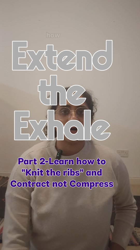 Part 2- How do we practice a steady exhale? Here's a video demonstrating the practice using palm positioning and a tactile cue. We often assume that lung capacity is the only parameter that affects a steady exhale. But most often the role of the ribs and diaphragm are as influential as lung capacity.
In this video I explain :
✅ Using the ground to feel the back ribs. Where to expand the breath (FRONT TO BACK).
✅How to do that using the palms
✅How to use a rolled up towel to get a better expansion side to side of the ribs.
➡️This is the second part of a 3 part series on how to EXTEND THE EXHALE.
Hope this is helpful! Watch the 3rd part to know more about the importance of tongue positioning for a steady exhalation.
{Breathing practice, breath, yoga, pranayama, yoga therapy, yoga practice, diaphragm, deep diaphragmatic breathing, wellness, sleep, managing anxiety, improved sleep}
#breath #yogatherapy #anatomy #diaphragm #deepdiaphragmaticbreathing #wellness #womenshealthuk #managinganxiety #managinganxietynaturally #sleep #improvedsleep