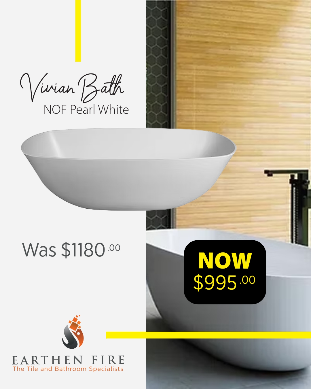 🖤 Luxury Baths. Exceptional Savings. 🖤
Two of our most sought-after baths are now part of our Black Friday lineup — and the savings are truly remarkable.
From the sleek Vivian Bath to the timeless elegance of the Slipper Bath with Chrome Feet, these statement pieces bring sophistication to any bathroom… now available at significantly reduced prices for a limited time.
If you’ve ever dreamed of upgrading your space, this is the moment you don’t want to miss.
Black Friday runs 24–28 November — while stocks last.
📲 https://wa.me/263772204044
#EarthenFire #BlackFriday #LuxuryBathrooms #FreestandingBath #BathroomDesign #TimelessElegance #ModernLiving #HomeInspiration #DesignerInteriors #ZimbabweDesign