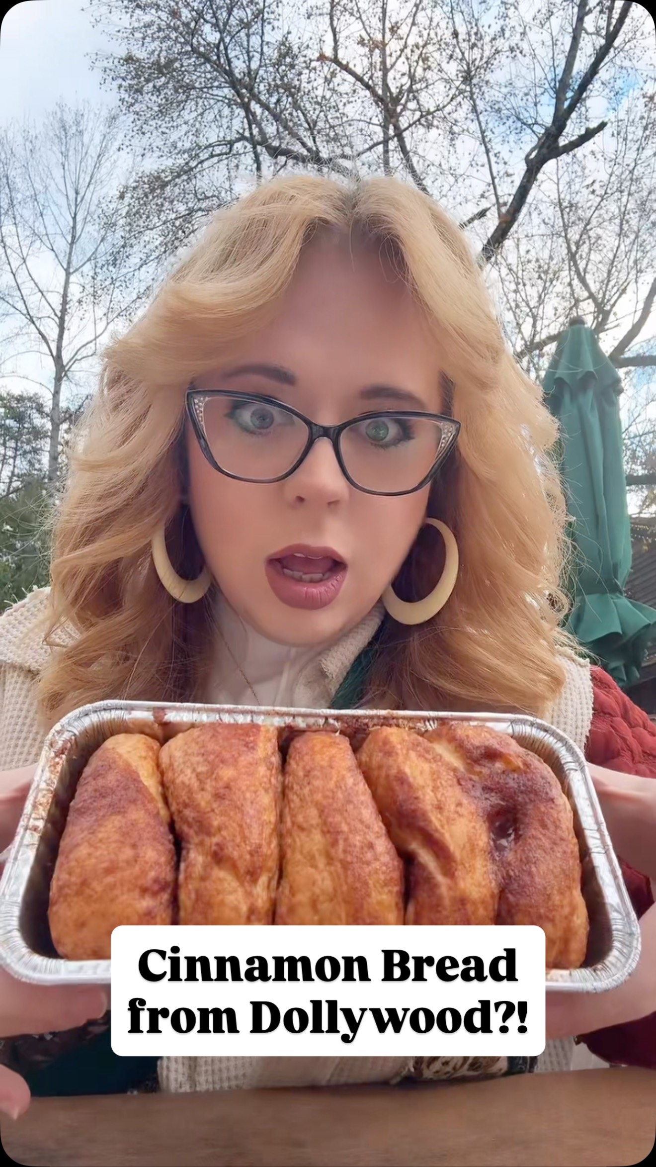 I asked the question to y’all of what was the number one thing I had to do or try while in Dollywood. Over 90% of you said I had to try the Cinnamon Bread! So here is a quick first try reaction with additional opinions from the Dapper Family. 🦋#dollywood #cinnamonbread #foodreview #cinnamonroll #thedapperdanielle #dollywoodchristmas