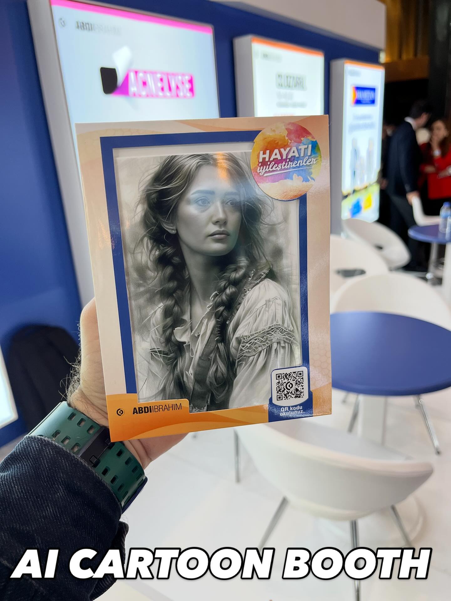 AI CARTOON BOOTH ETKİNLİĞİ