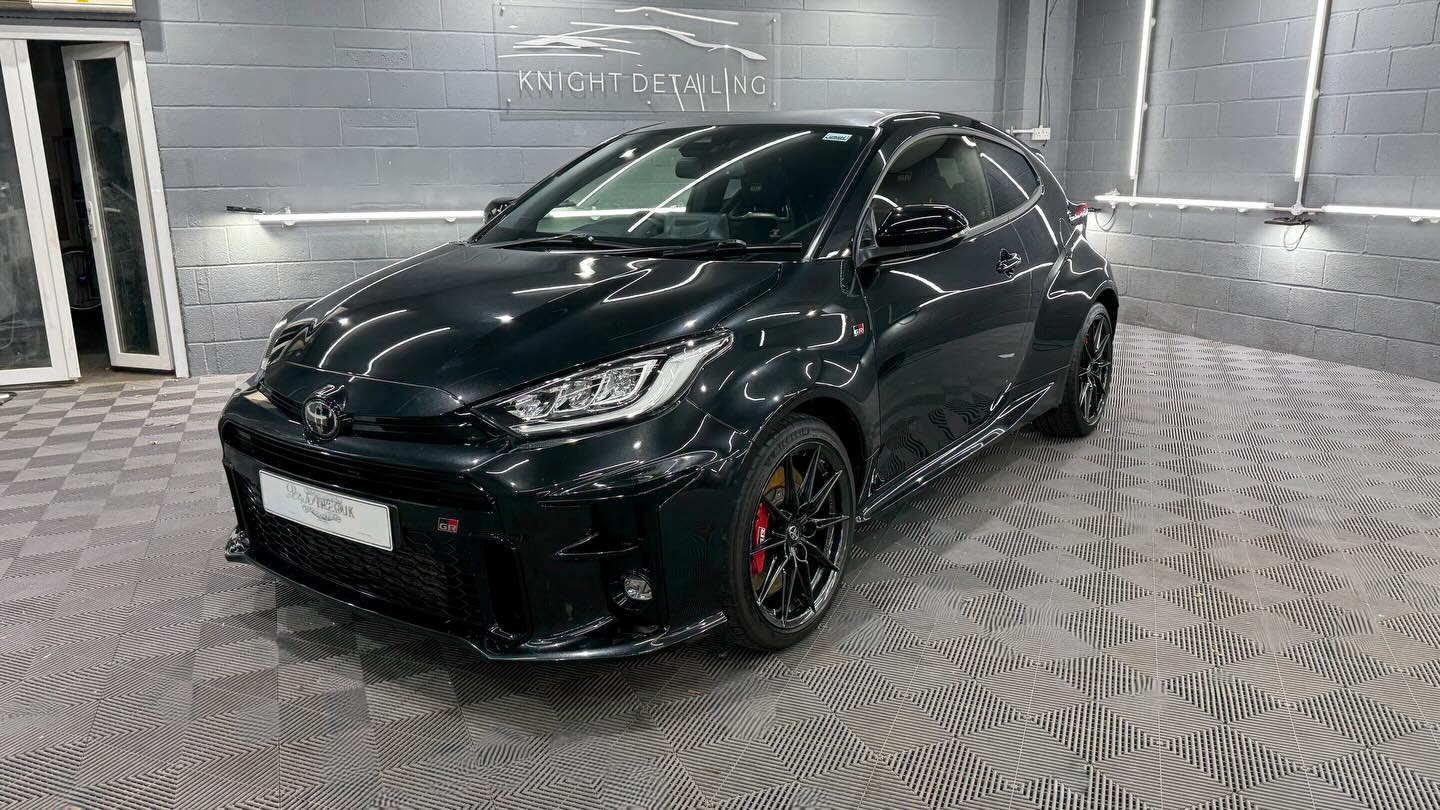 We first saw this awesome GR Yaris 3 years ago after it was given a heavy handed service wash and needed a paint correction.
3 years on, the paint is still looking epic and the ceramic coating is holding up really well.
There were the first signs of rust starting to appear on the chassis and subframe, so we did a full underbody clean of the chassis, treated all the rust and protected the chassis afterwards. We also carried out a ceramic coating maintenance clean, which decontaminates the paintwork, removes water spots and refreshes the ceramic coating.
This fantastic car is ready for whatever the winter roads throw at it!