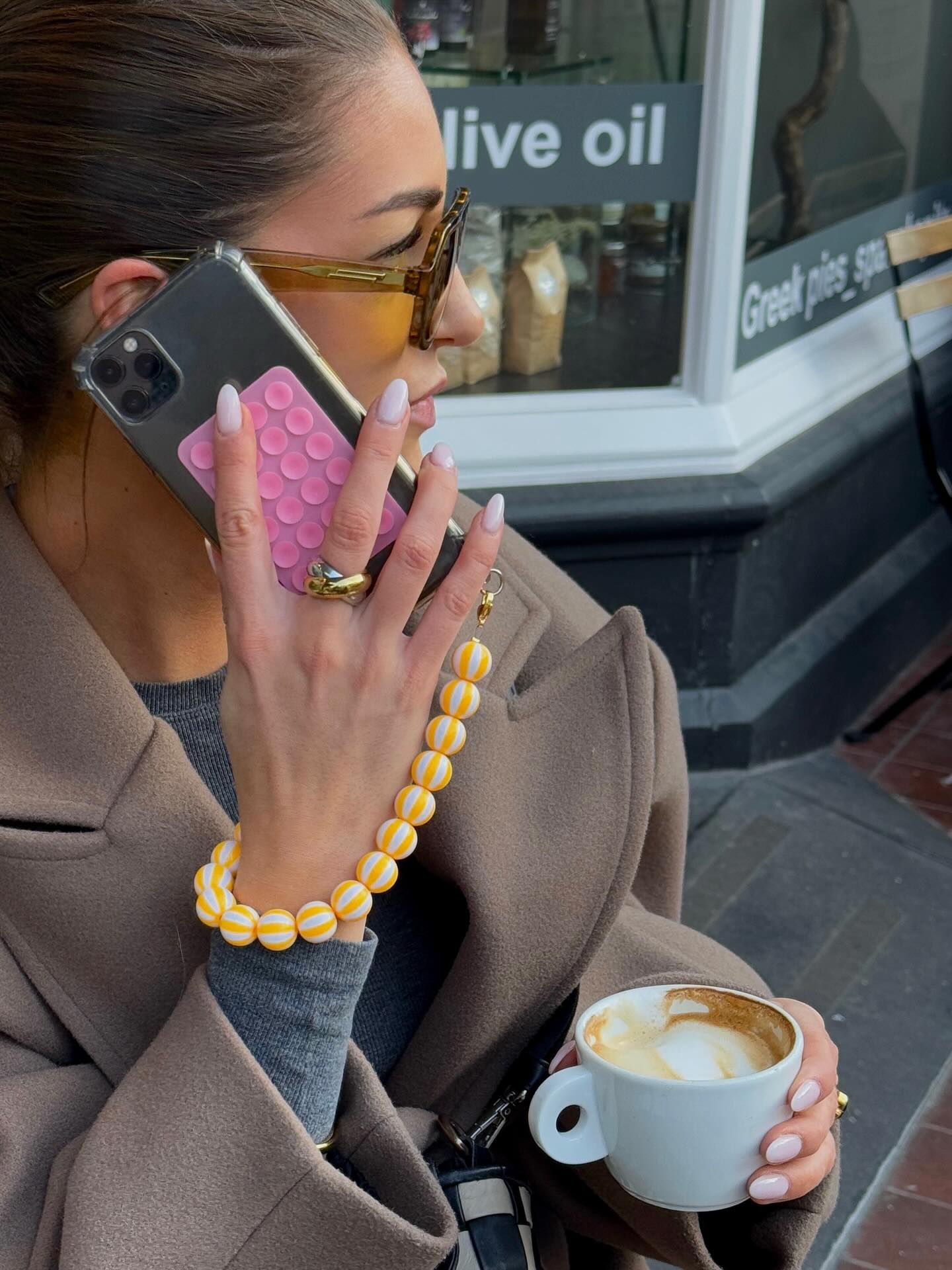 Our yellow candy phone cord 🙃 #beso #handmade #yellow #candy #phone #cord #accessories