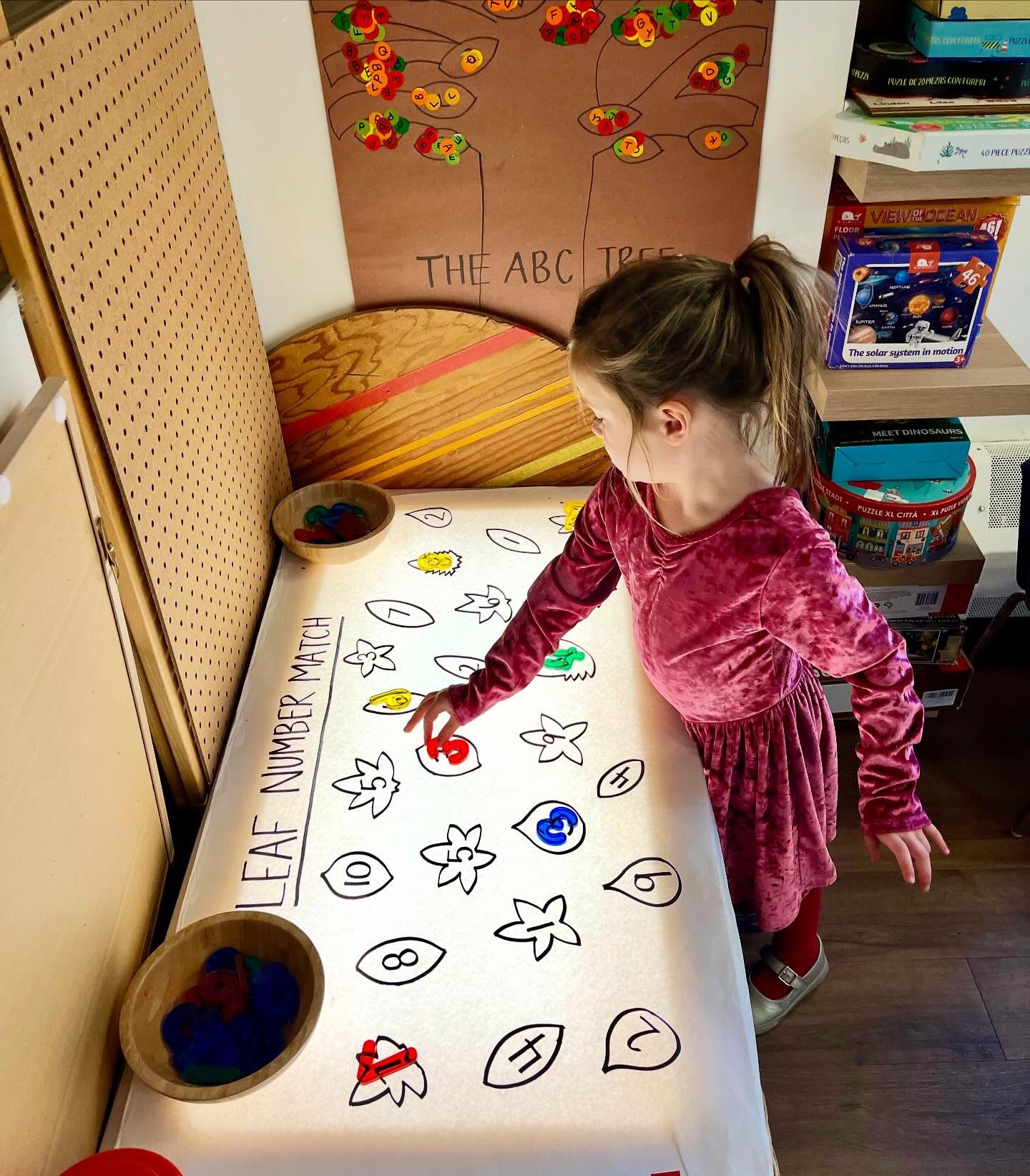 Play-based learning in action in Junior Kindergarten!❤️