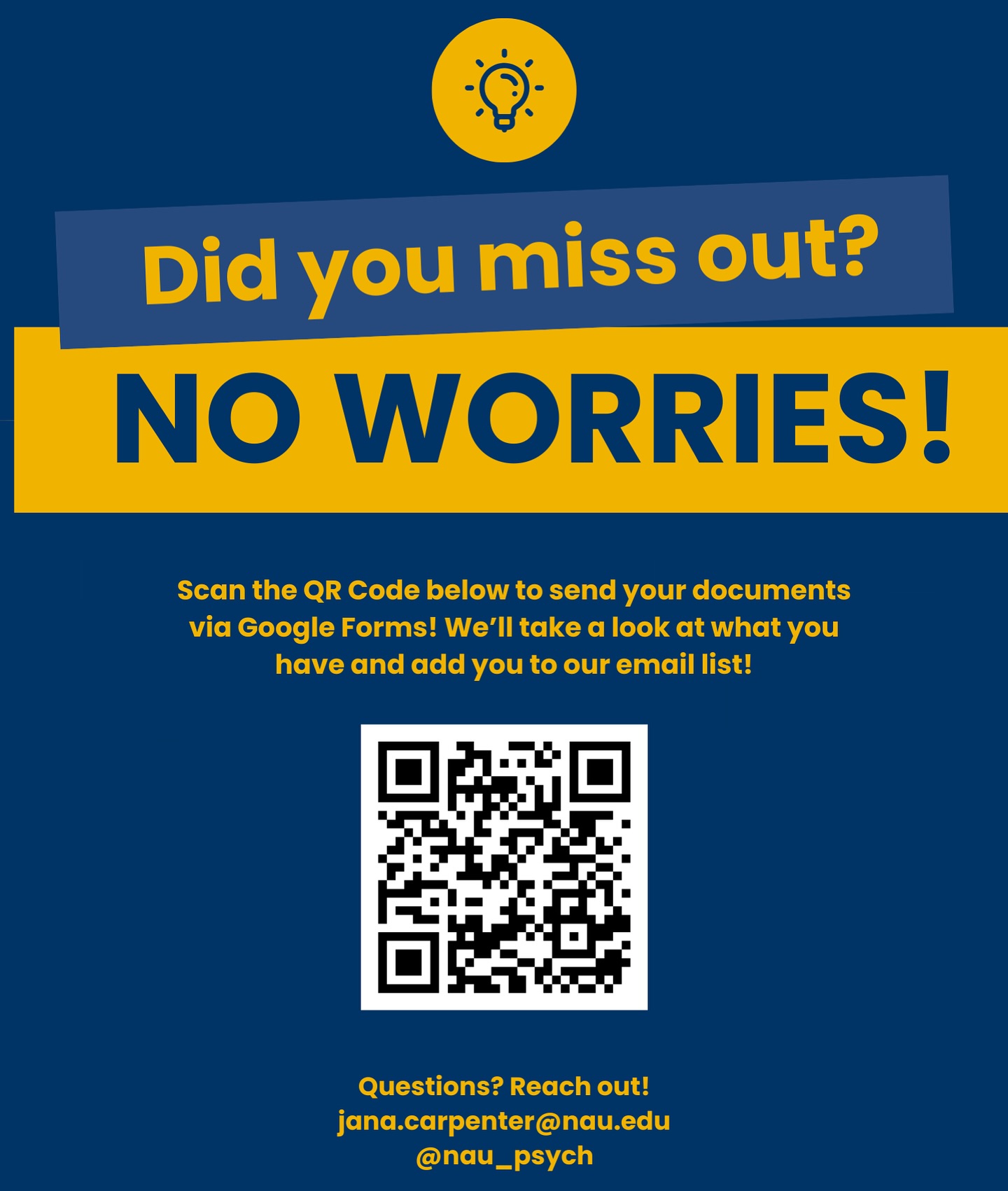 Thank you to all who attended our event today! If you weren’t able to make it, you can still participate!
Scan the QR code to upload your documents, and we’ll review them and add you to our email list for future updates. We’re here to help you stay on track 💪🪓