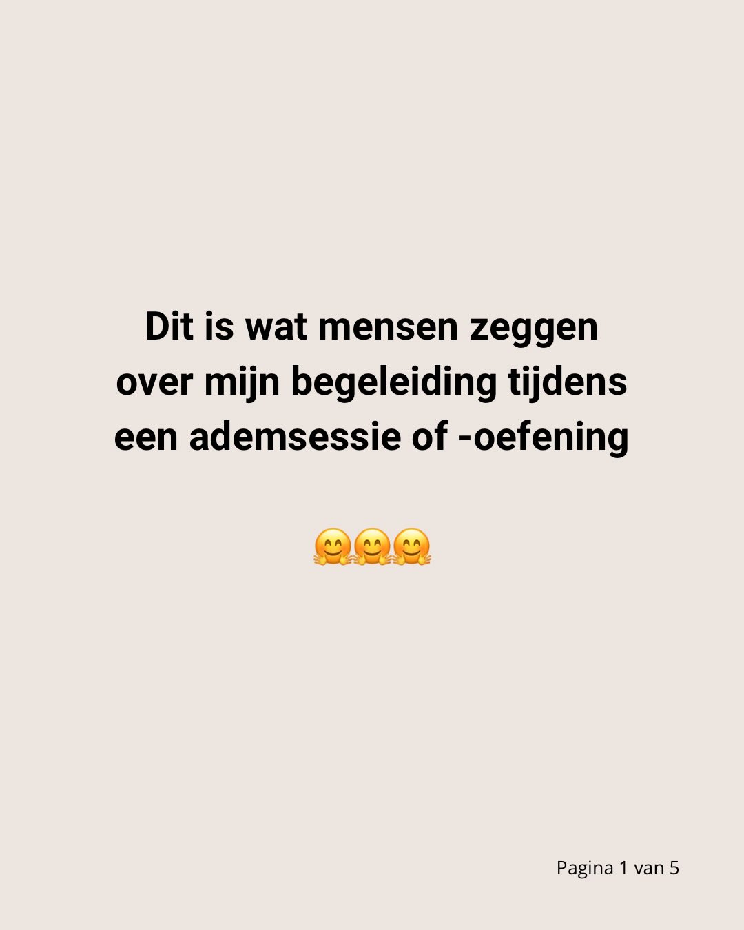 Lieve woorden die een plekje op mijn feed mogen hebben ♥️
Dank voor het delen, lieve allemaal 😘
#testimonial #lievewoorden #ademwerkdriebergen