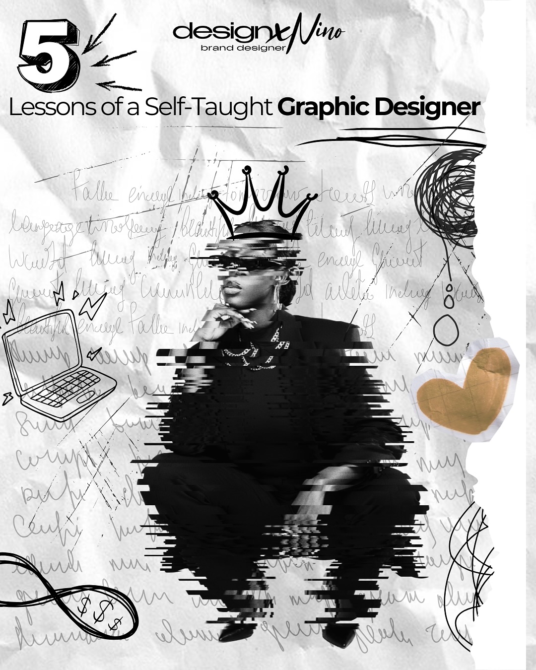 I taught myself design before I ever had the “right” tools, the “right” clients, or the “right” timing. I just had grit, curiosity, and a vision that wouldn’t leave me alone.
These 5 lessons shaped me fr fr! I’m talking the good, the ugly, the breakthroughs, the late nights, the “what am I even doing?” moments.
If you’re building something on your own, you already know… this path will test you and level you up at the same time.
Scroll through, pick the one that hits you, and save it for the days you need the reminder.
And if you’re self-taught like me, claim it!! There’s nothing more dangerous than a creator who is figuring it out on their own.
Which lesson is your reality right now?
#SelfTaughtDesigner #GraphicDesignTips #DesignJourney #DesignerLife #BrandDesigner #CreativeEntrepreneur #BuildingMyBrand #DesignCommunity #BlackDesigners #WomenInDesign #FreelanceDesigner #DigitalCreator #DesignInspiration #CreativeGrowth #DesignMindset #GraphicDesignCommunity #EntrepreneurLife #ContentCreatorJourney #VisualStorytelling #designxnino