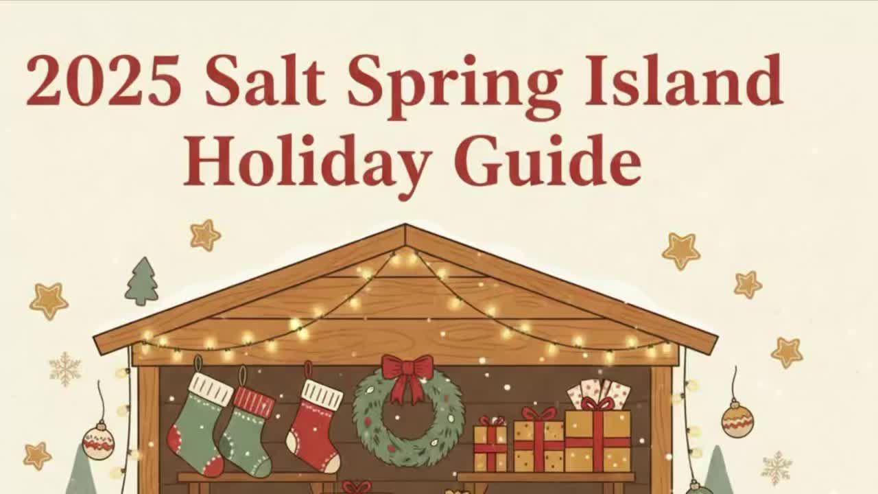 👉🏼Holiday🎄hustle getting you down😳🎅
📲 Escape to 🏝️Salt Spring Island you can BOOK NOW and SAVE $100 on your stay, PLUS receive a gift 🎁 from us of a $50 in food and beverage credit to indulge in delicious treats 🍽️ at our hotel during your visit.
🗓️ **Plan your adventure today!** All the details can be found at www.harbourhousessi.com
Feeling overwhelmed by Christmas shopping in the big city? We’ve got the perfect antidote! 🥂 Embrace a fun-filled getaway and discover charming shops, unique gifts and local treasures. Come visit us on beautiful Salt Spring Island, where unique, one-of-a-kind gifts and experiences await you! 🎁✨ Offer valid through December 31st.
Get ready for a unique experience you won’t want to miss… https://ssifarmstands.com/salt-spring-holiday-guide
#harbourhousessi #saltspringisland #christmasonsaltspring #saltspringfarmstand #tourismsaltspring #thesoutherngulfislands